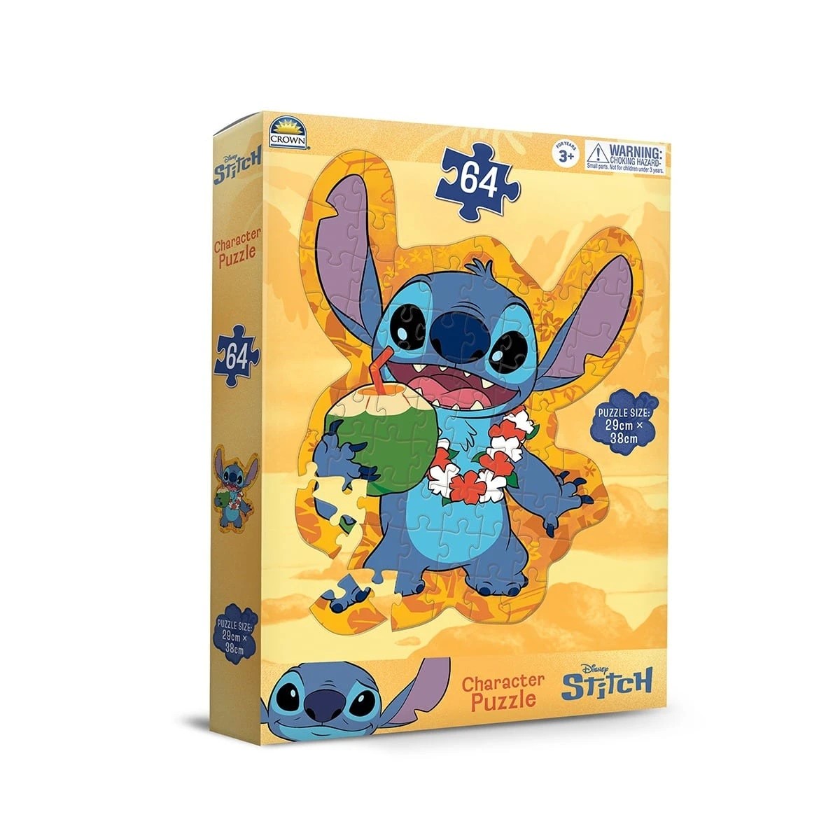 1 64 Piece Disney Lilo & Stitch Character Puzzle, 1 of 3