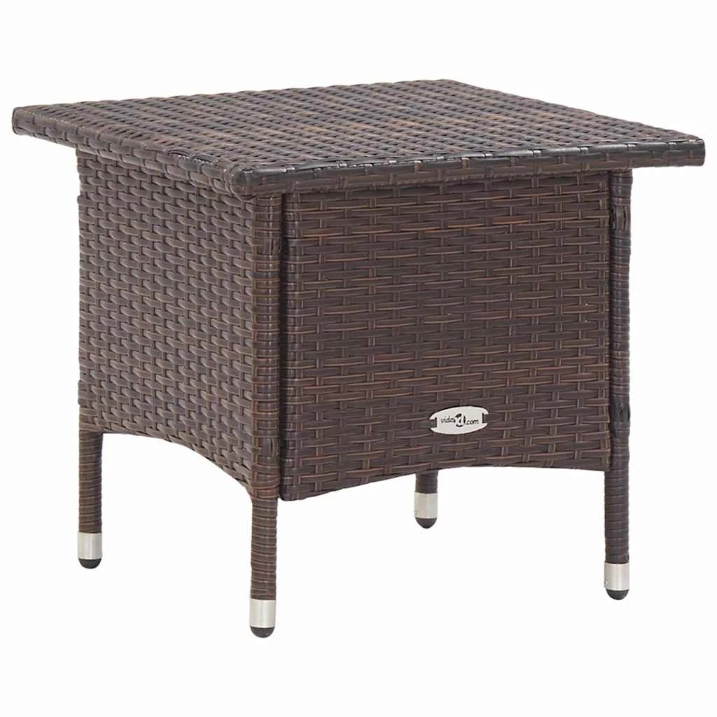 1 vidaXL Outdoor table Durable - Brown, 1 of 5