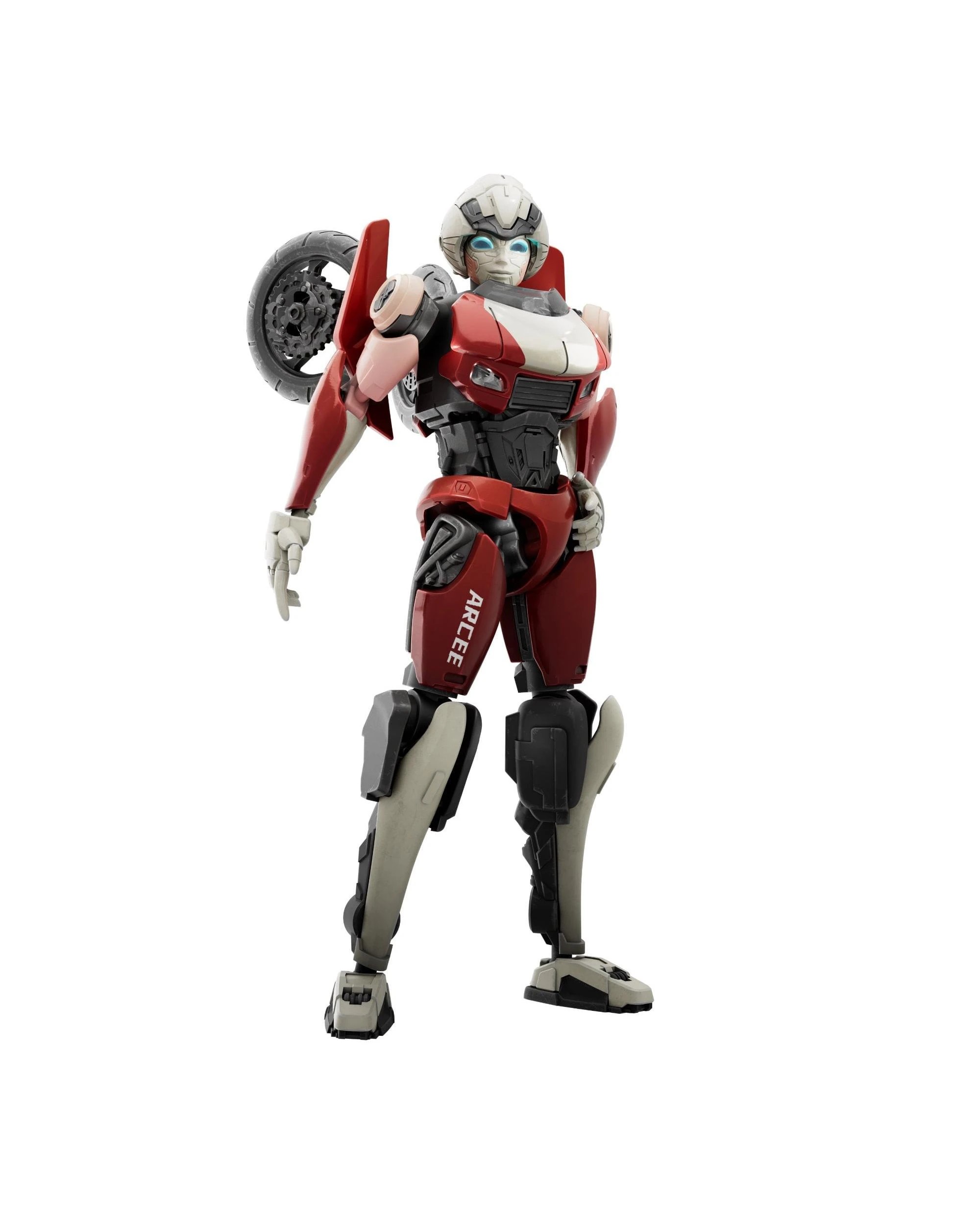 4 Blokees Transformers Classic Class 07 Arcee Model Kit, 4 of 10