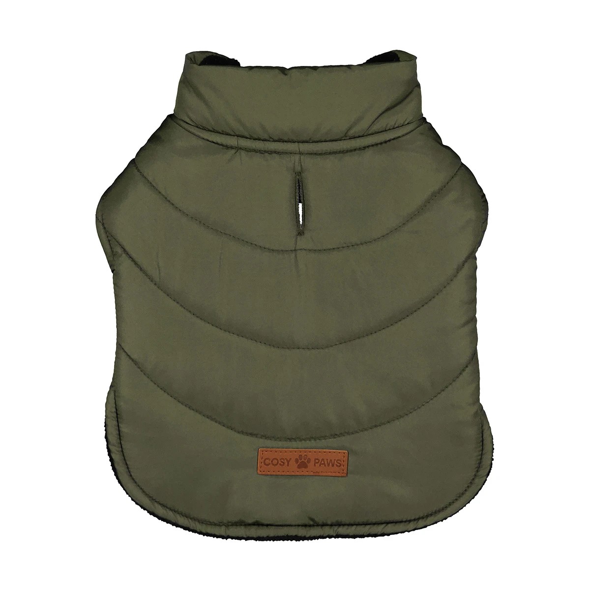 5 Pet Puffer Vest - Small, Green, 5 of 10
