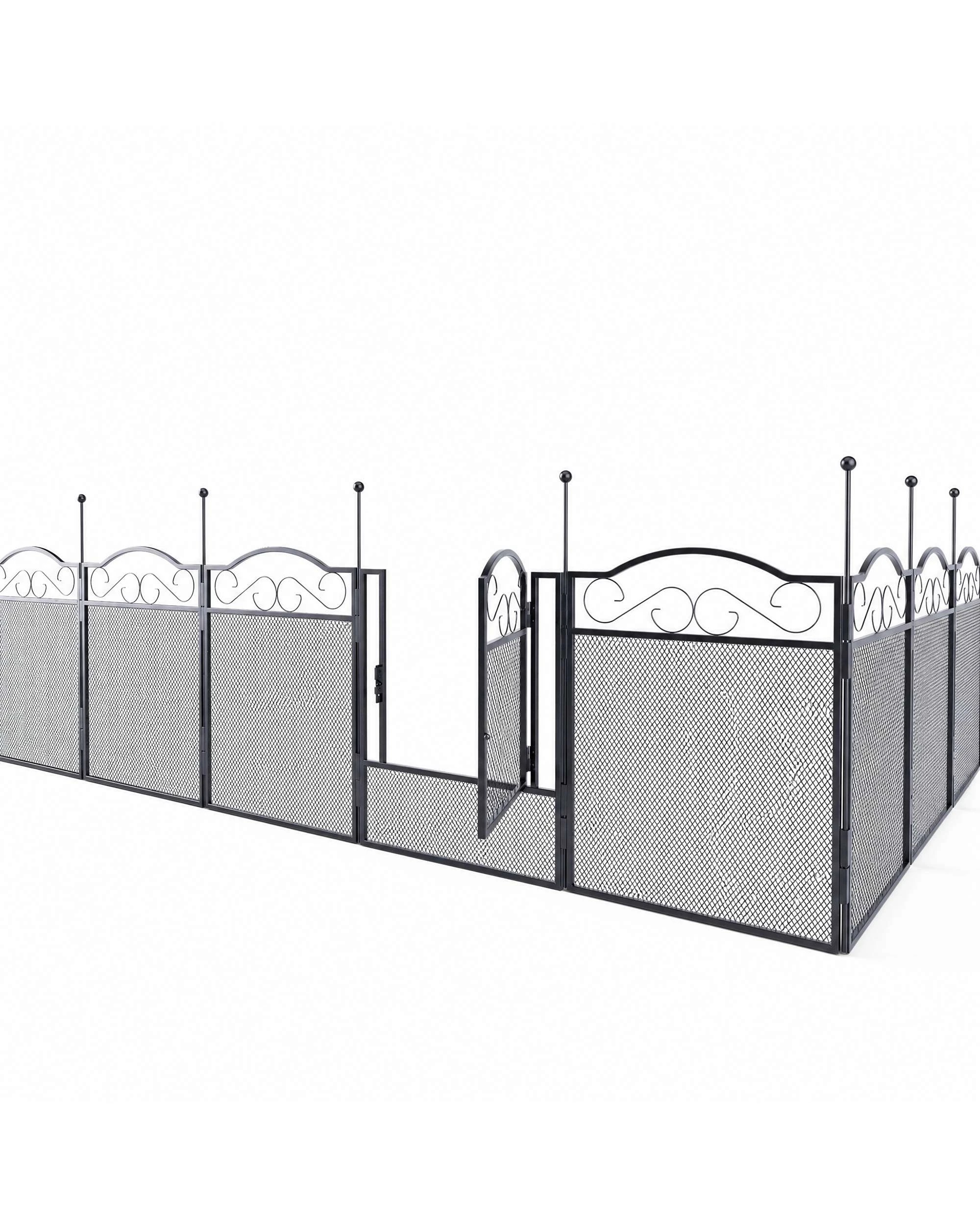 7 Advwin 8 Panel Pet Playpen Heavy-duty Dog Cage Pet Fence Pet Enclosure Cage, 7 of 9