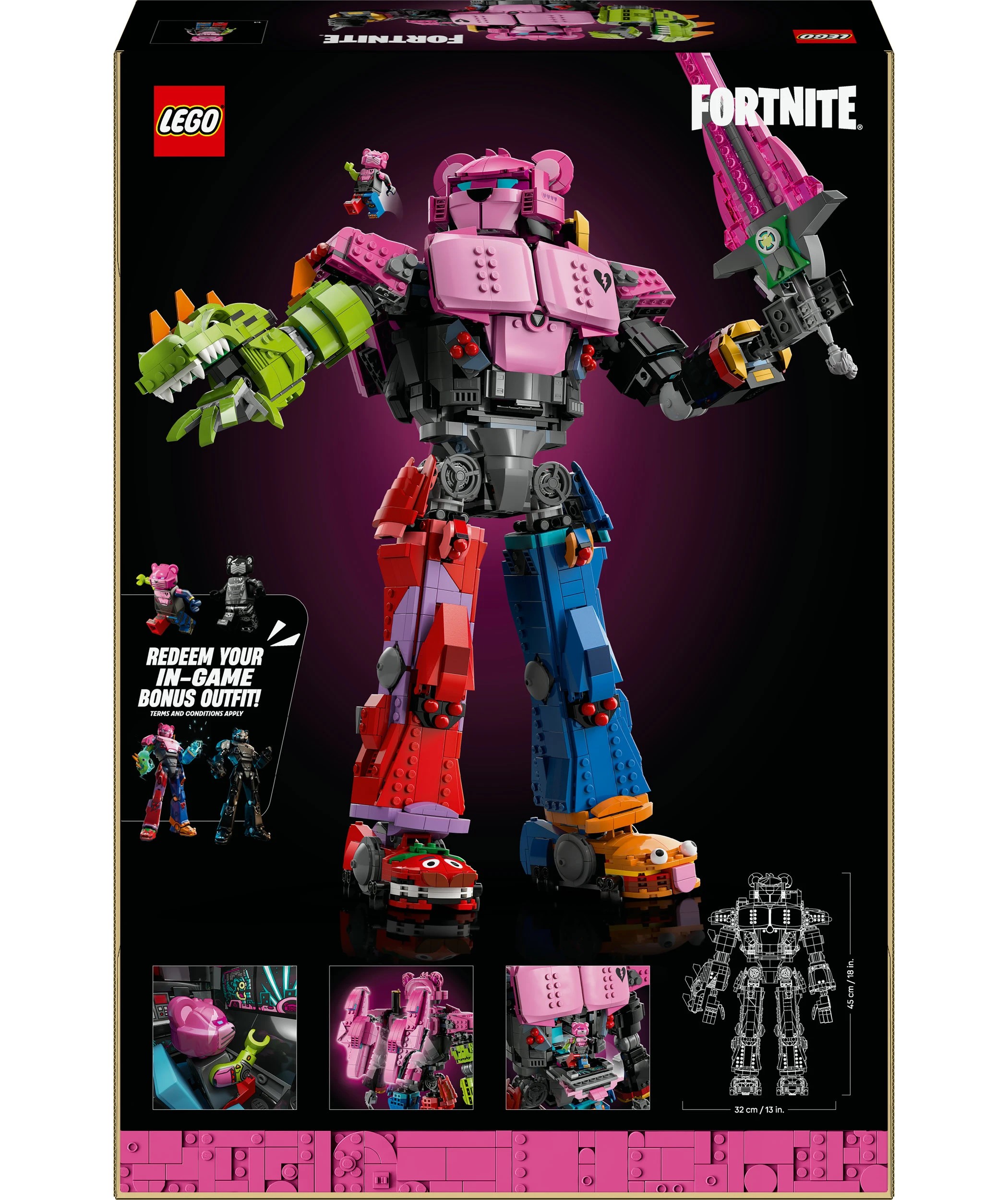 10 LEGO Fortnite Mecha Team Leader 77078, 10 of 10