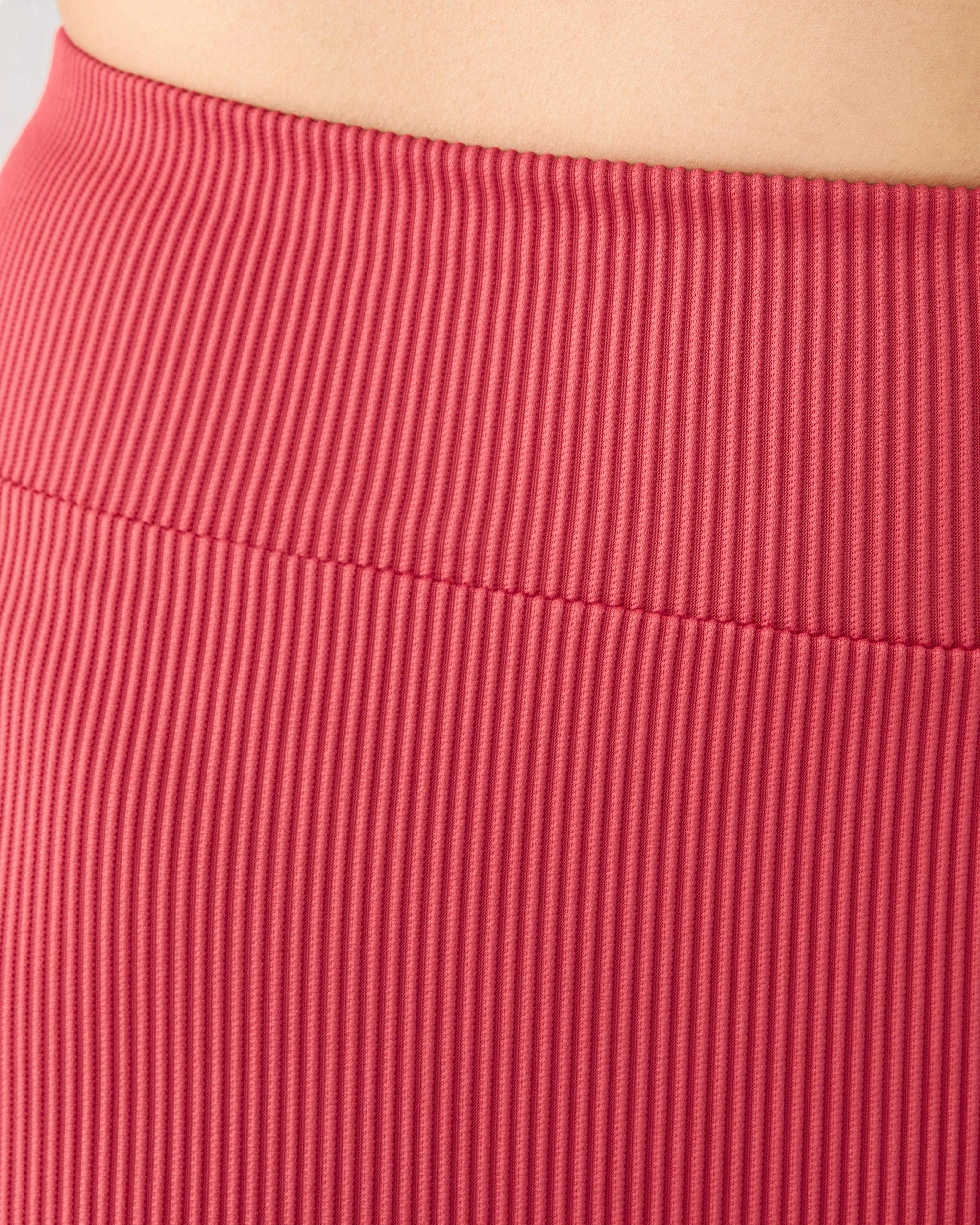 4 Ribbed Swim Bike Shorts Red Pepper, 4 of 4