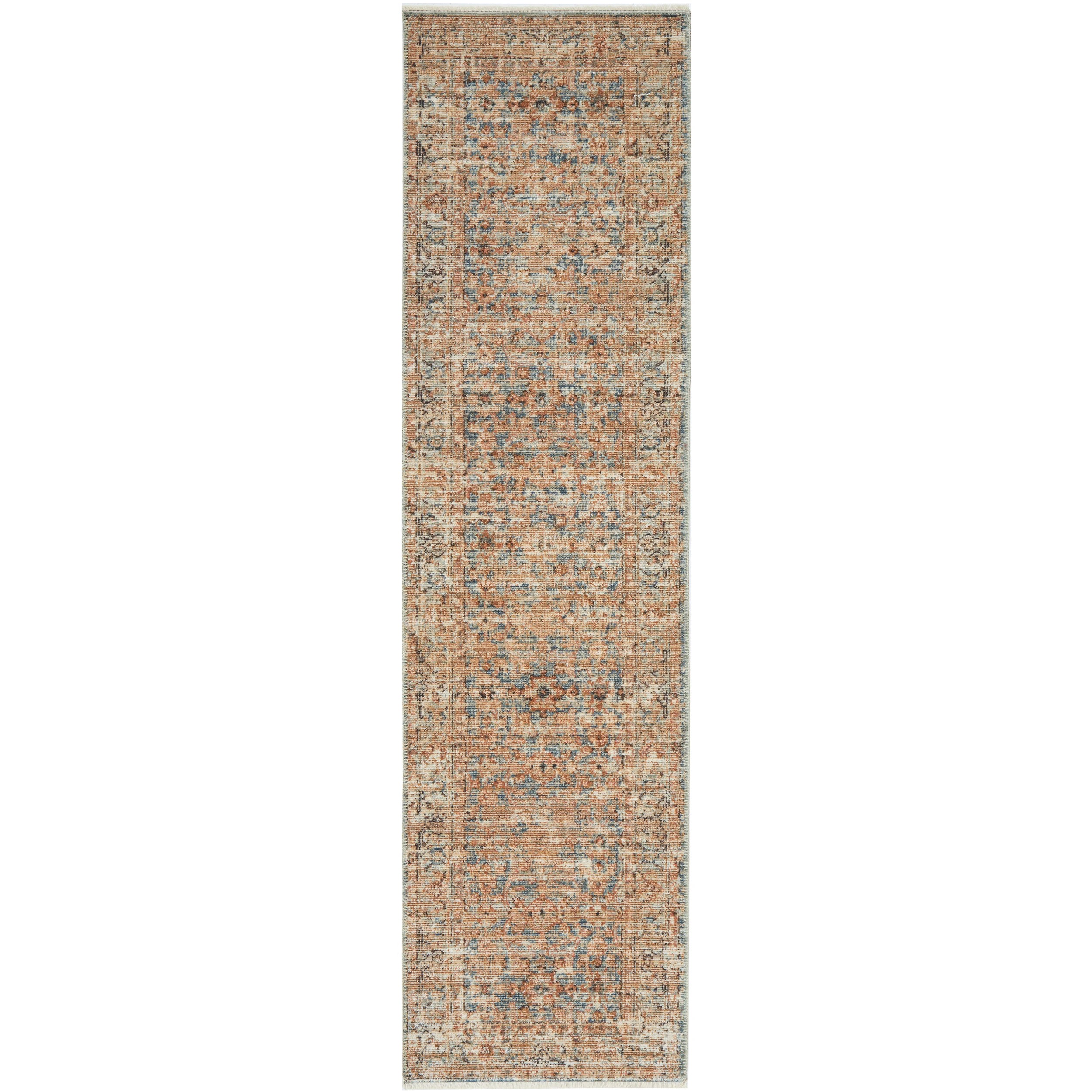 2 Common Ground Rugs Heirloom 15 285x80cm - Medium Runner Rug - Blue, 2 of 7