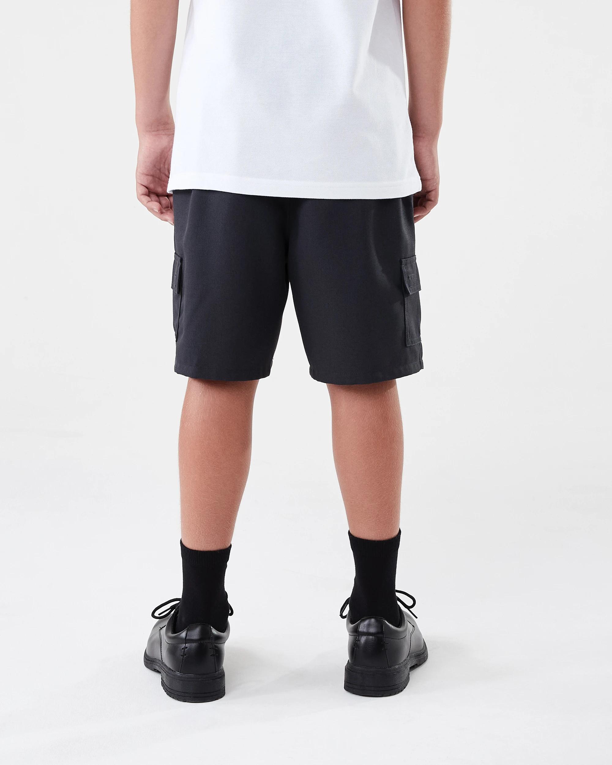 2 School Cargo Shorts Ashlt Grey, 2 of 7