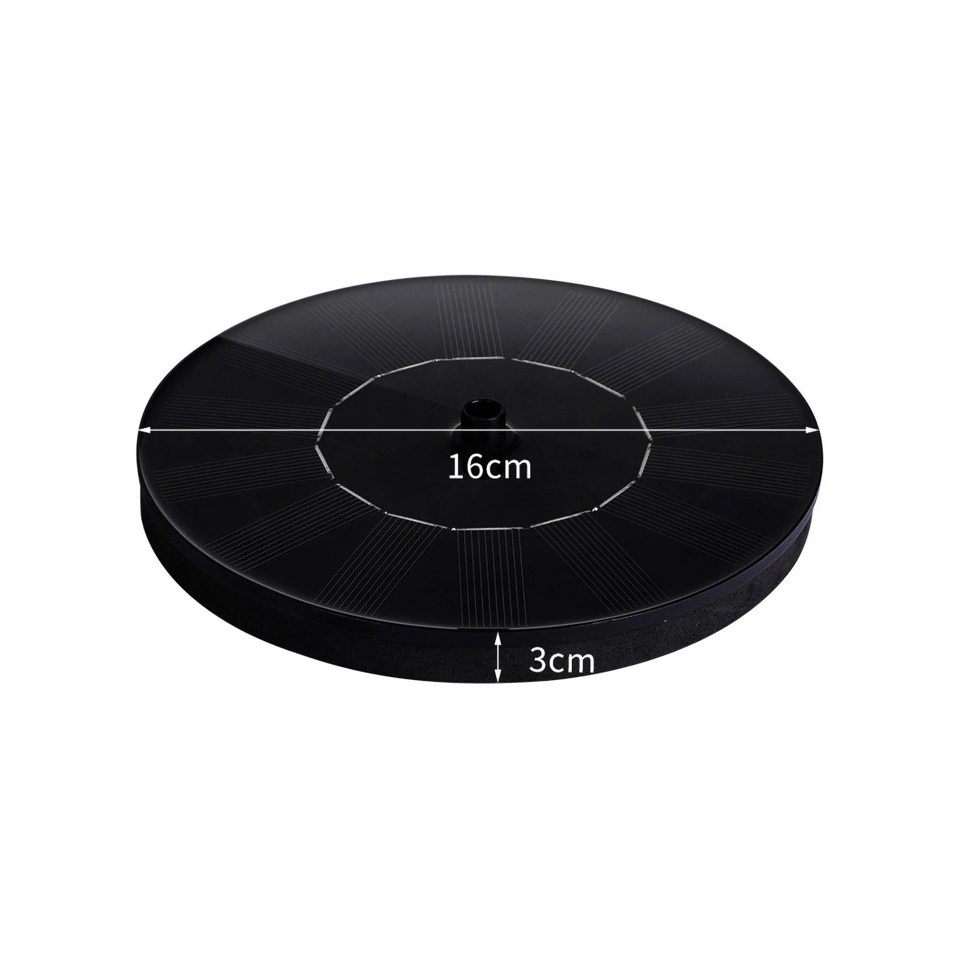 3 Traderight Solar Powered Floating Bird Bath Water Fountain, 3 of 6