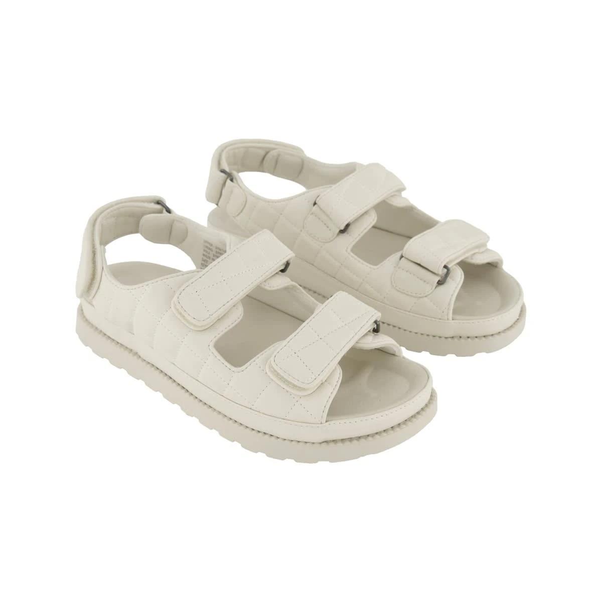 2 Triple Adjustable Sandals Ivory, 2 of 5