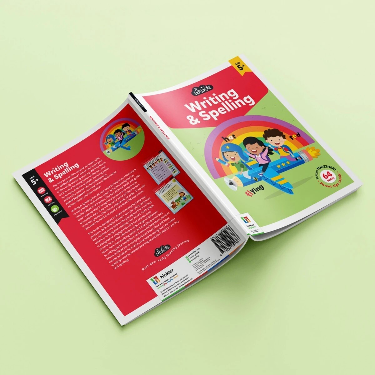 4 Junior Explorers: Writing and Spelling - Book, 4 of 5