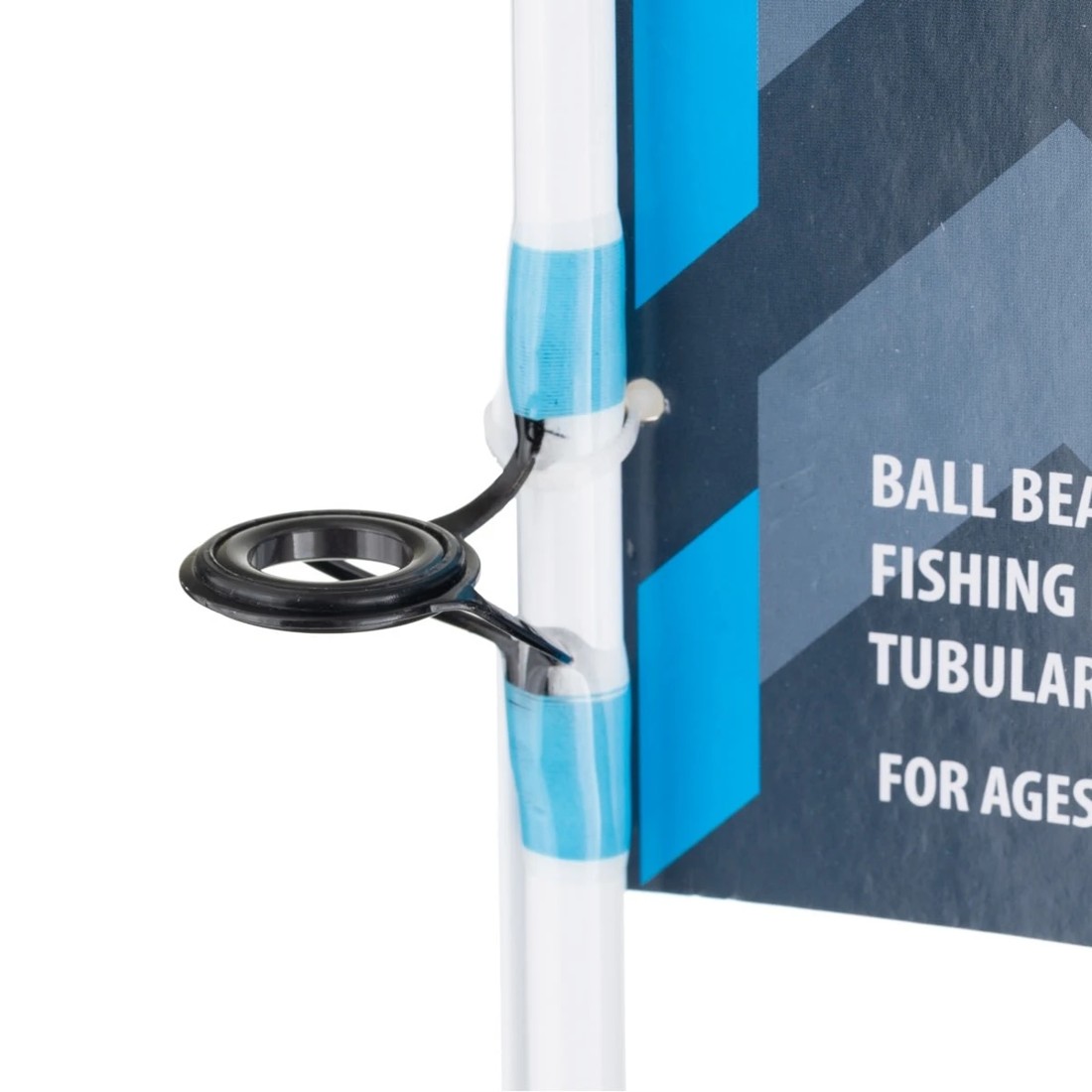 6 Jarvis Walker Ultimate Sidekick Junior Spin Combo - 6ft., Blue and White, 6 of 6