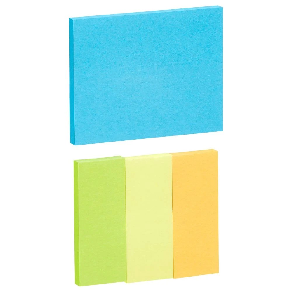 2 J.Burrows Stick-It Notes Assorted Sizes Pastel 4 Pack, 2 of 4