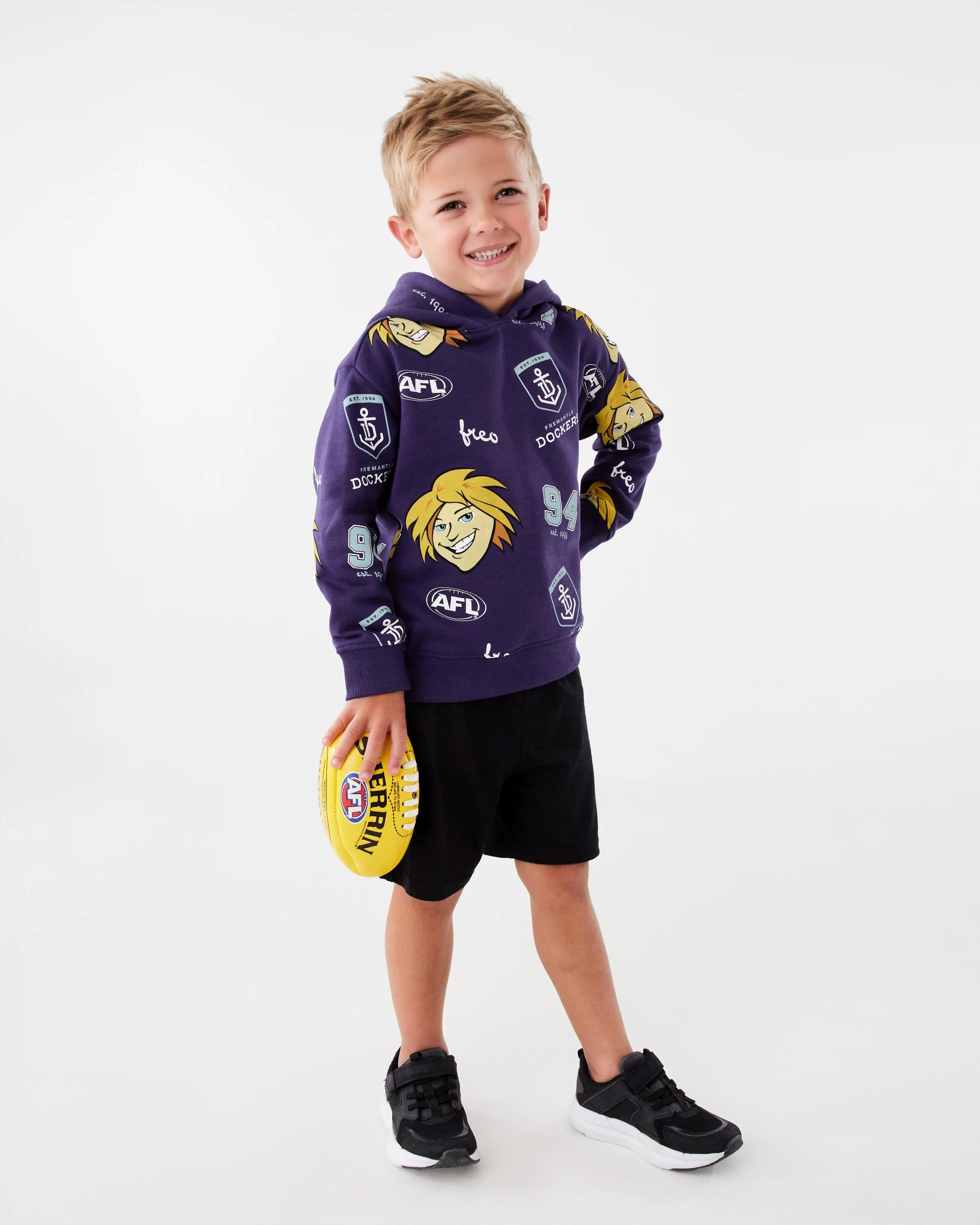 7 Official AFL Kids Hoodie Fremantle, 7 of 8
