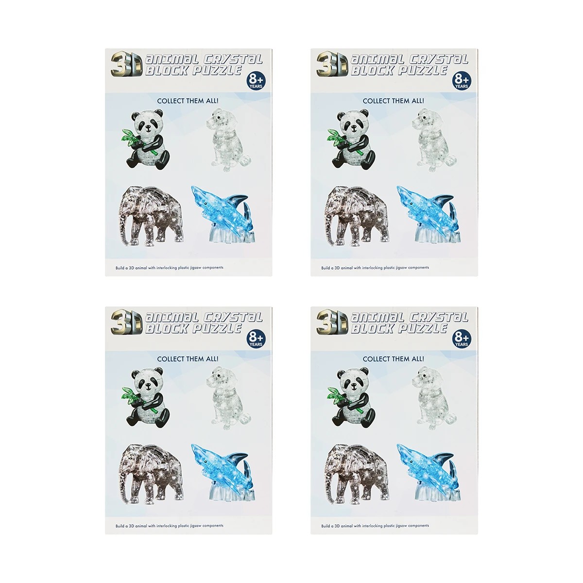 10 41 Piece 3D Crystal Block Puzzle - Assorted, 10 of 10