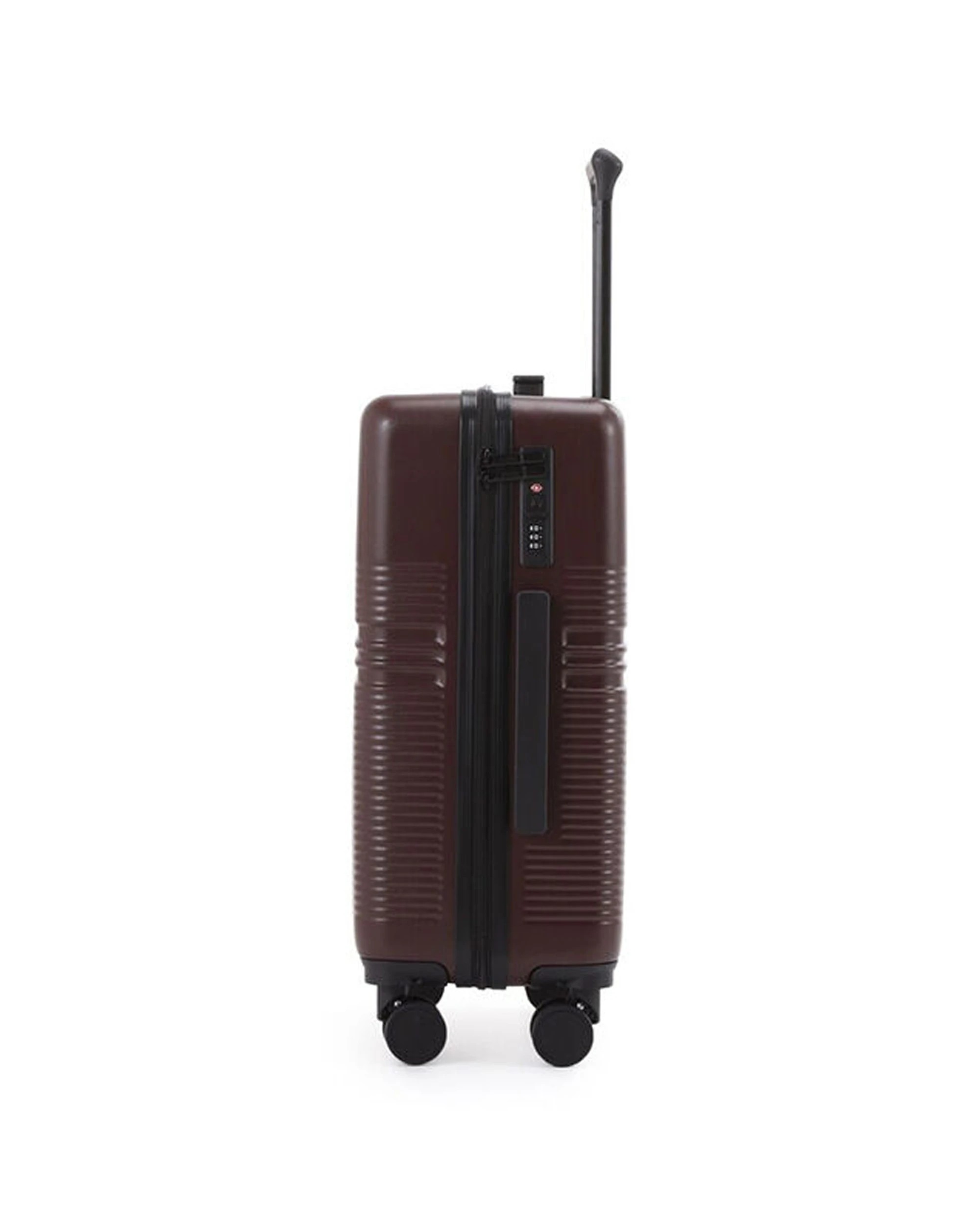 4 Paklite Elements Small Travel Luggage Suitcase Lightweight 56.5x38cm - Burgundy, 4 of 8