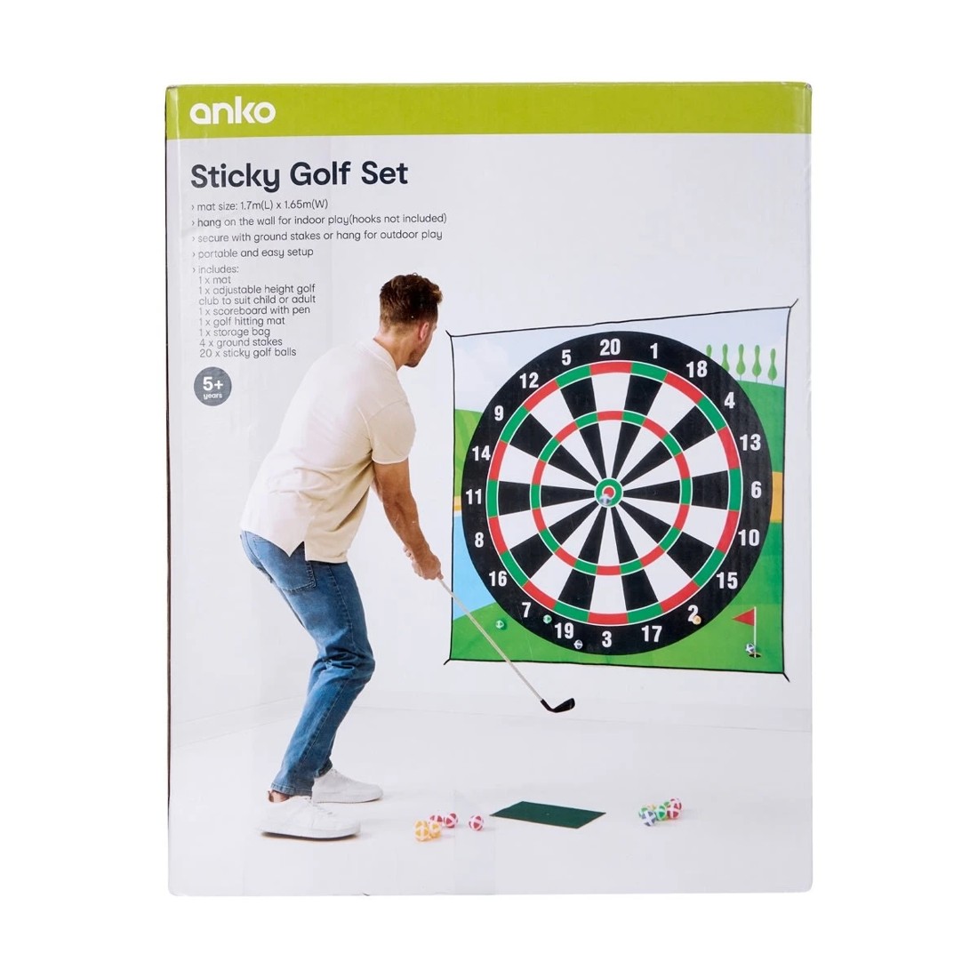 10 Sticky Golf Set, 10 of 10