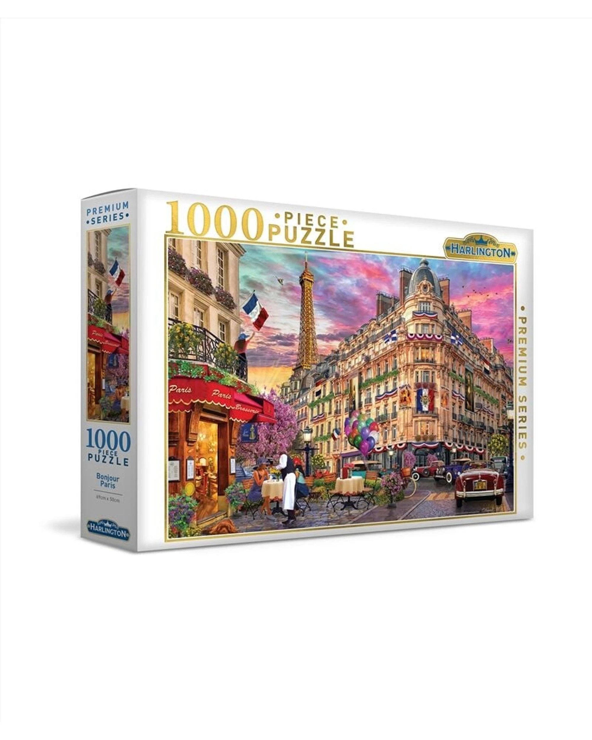 1 Harlington Bonjour Paris 1000 Piece Puzzle, 1 of 1