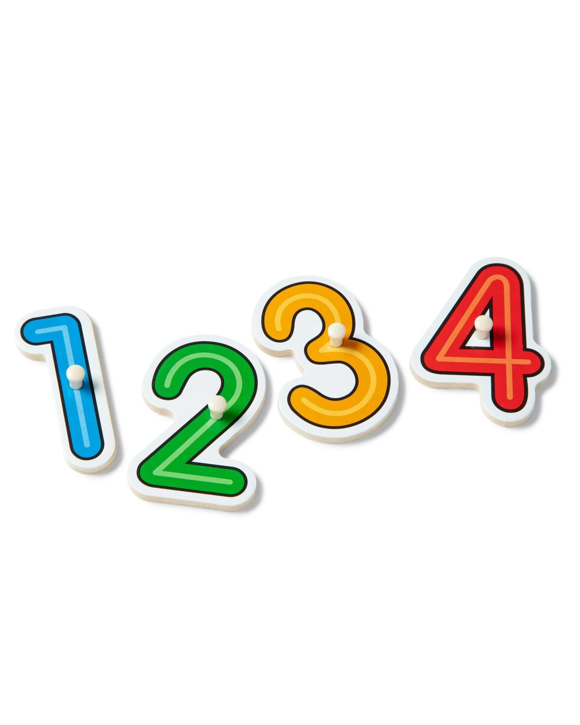 Melissa and Doug See Inside Numbers Peg Puzzle - Kmart