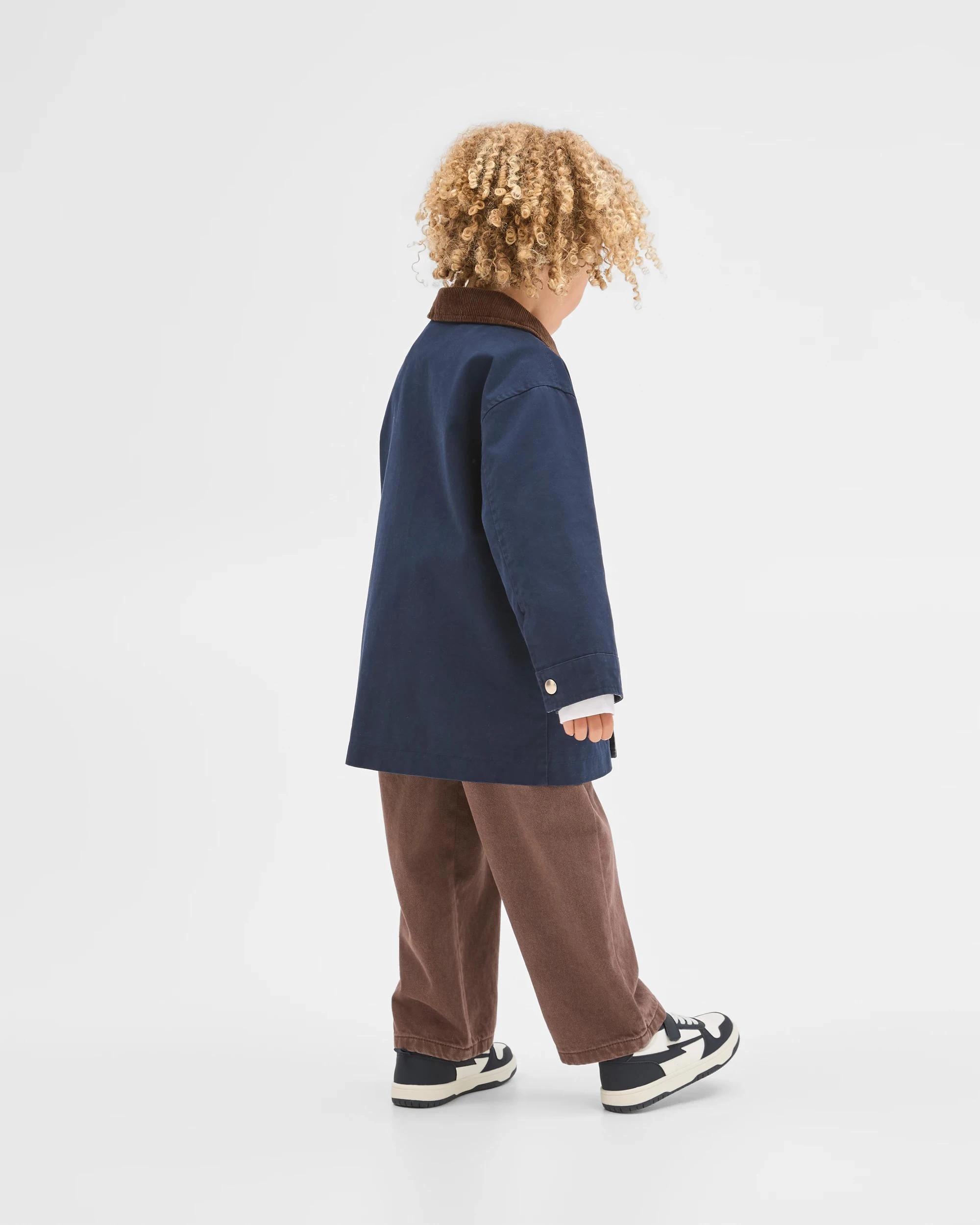 5 Target Kids Australian Cotton Barn Jacket NAVY, 5 of 7