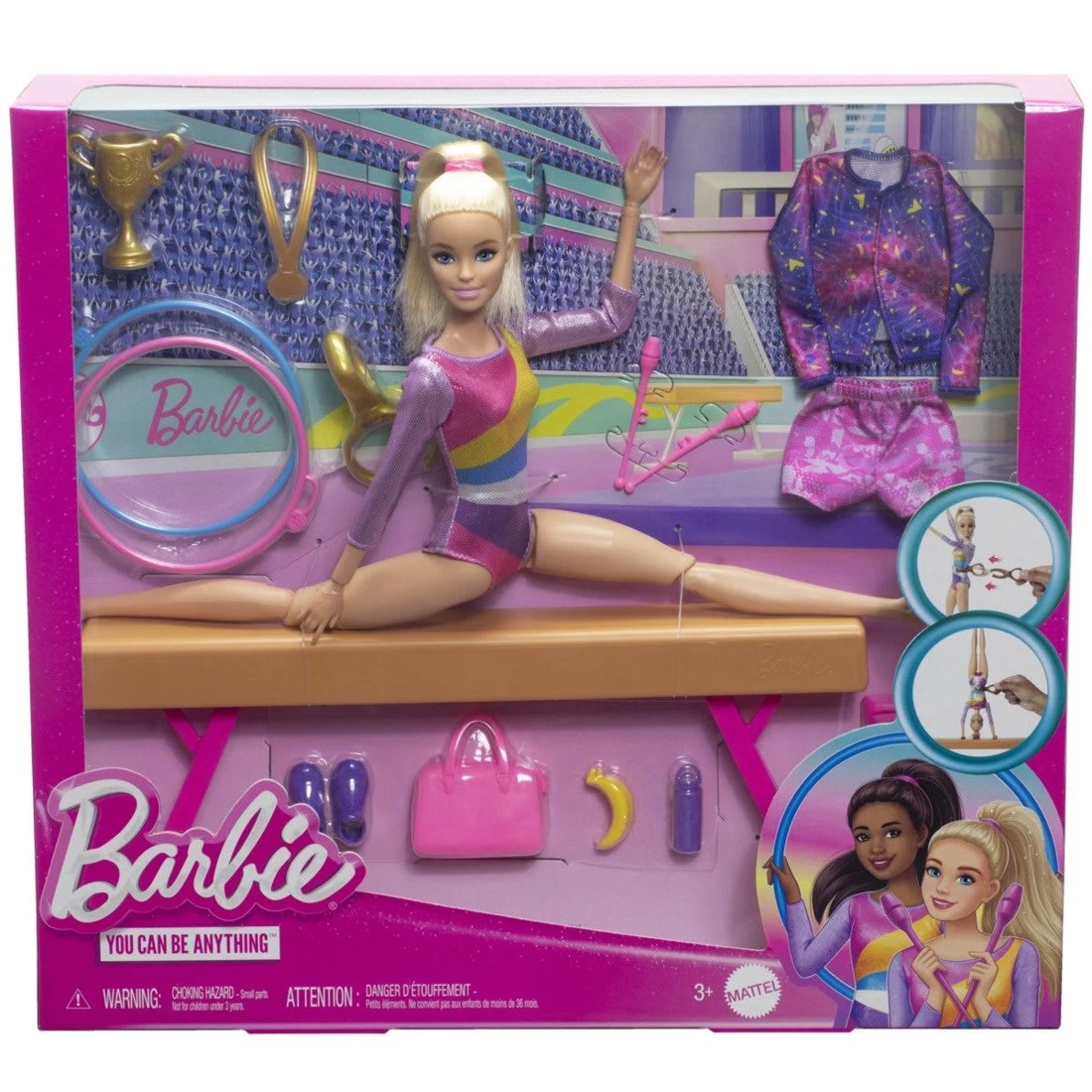 1 Barbie Gymnastics Playset, 1 of 9