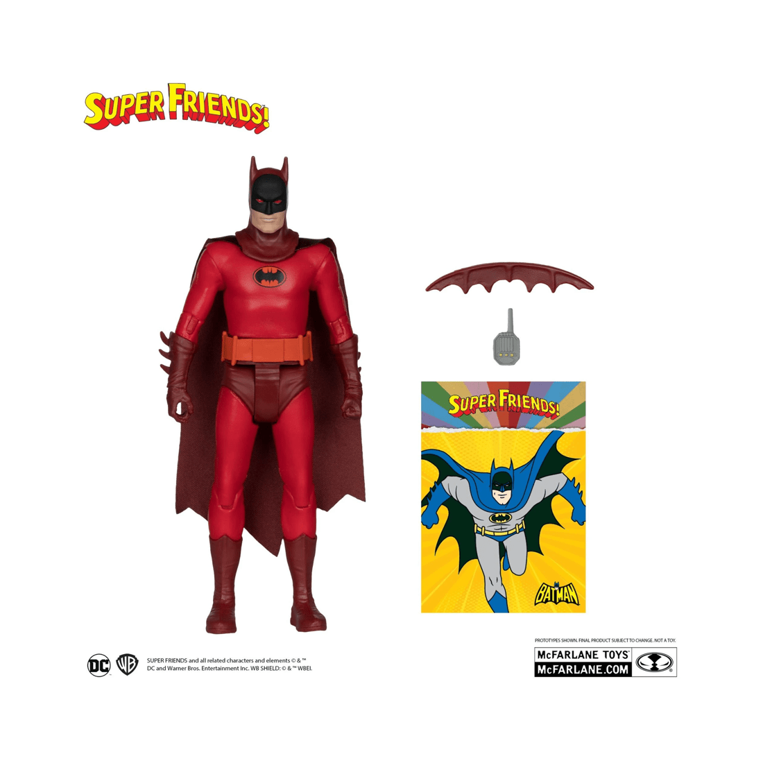 2 McFarlane Toys DC Comics Retro Super Friends Batman Universe of Evil Platinum Edition 6 inch Action Figure, 2 of 8