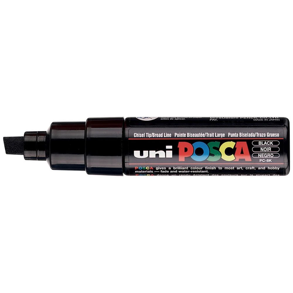 1 POSCA PC 8K Paint Marker Black, 1 of 6