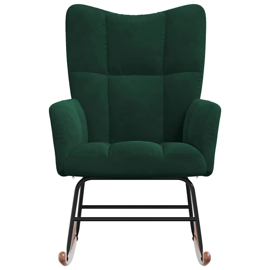 4 vidaXL Rocking chair Appealing Design - Green, 4 of 9