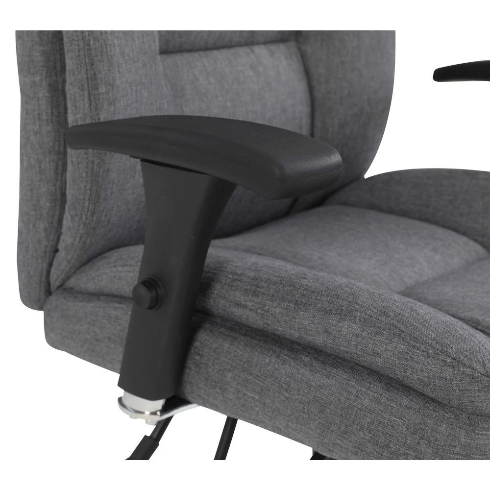 6 Washington Ergonomic Chair Grey Fabric, 6 of 10