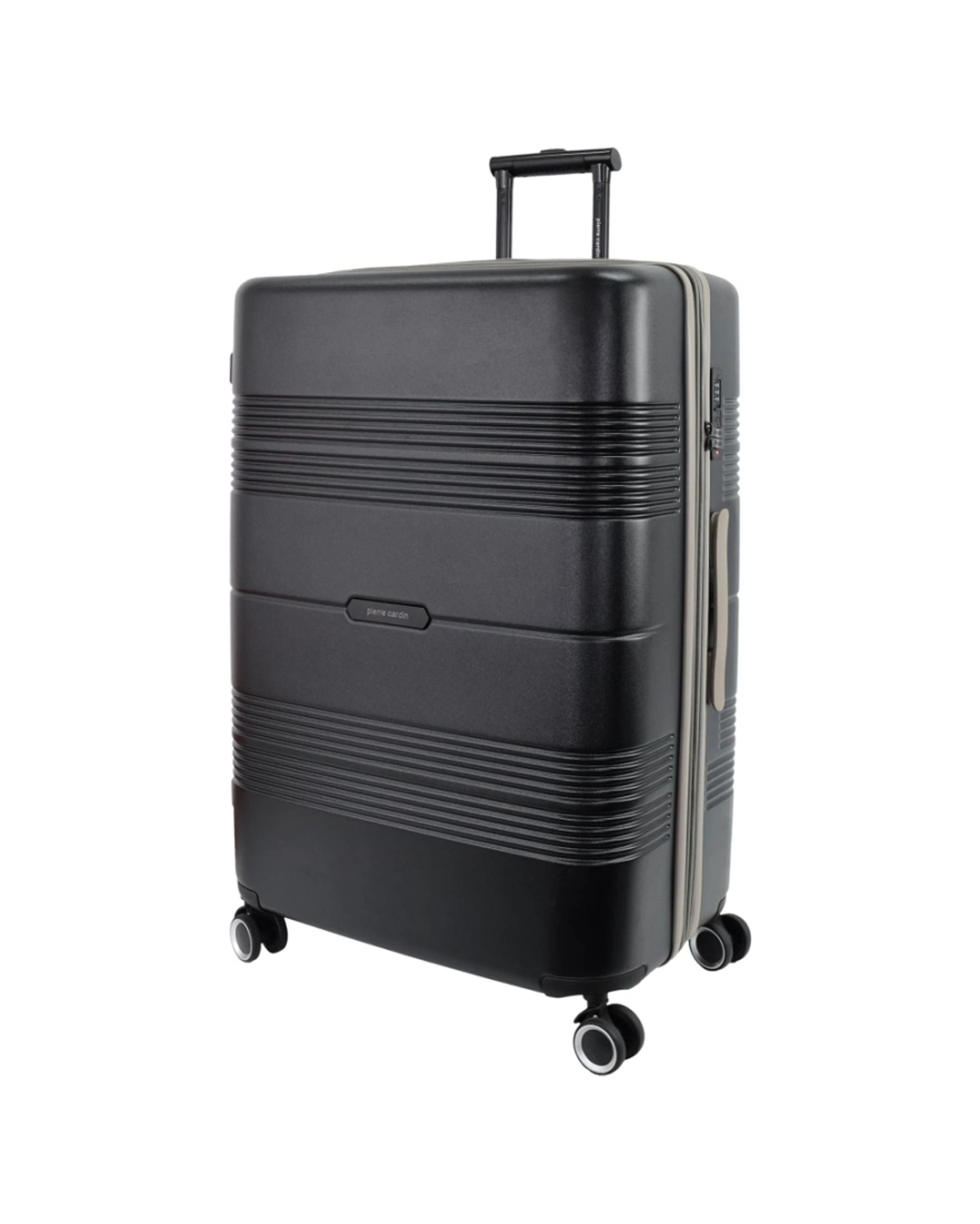 1 Pierre Cardin Large 163L Travel Hard Shell Case Suitcase Luggage - Grey, 1 of 7