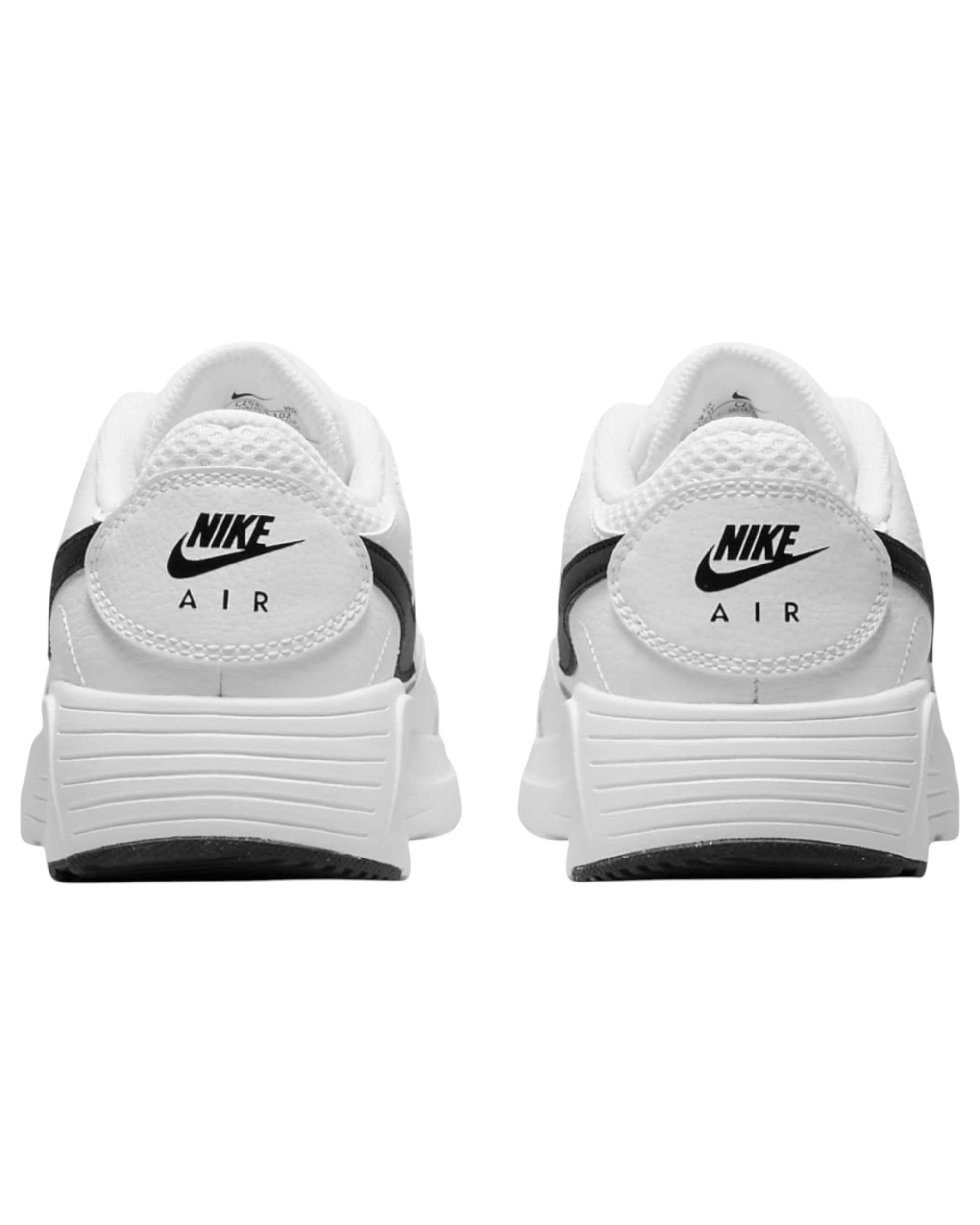 6 Nike Unisex Kids Air Max SC White/ Black Athletic Shoes WHITE/BLACK, 6 of 8