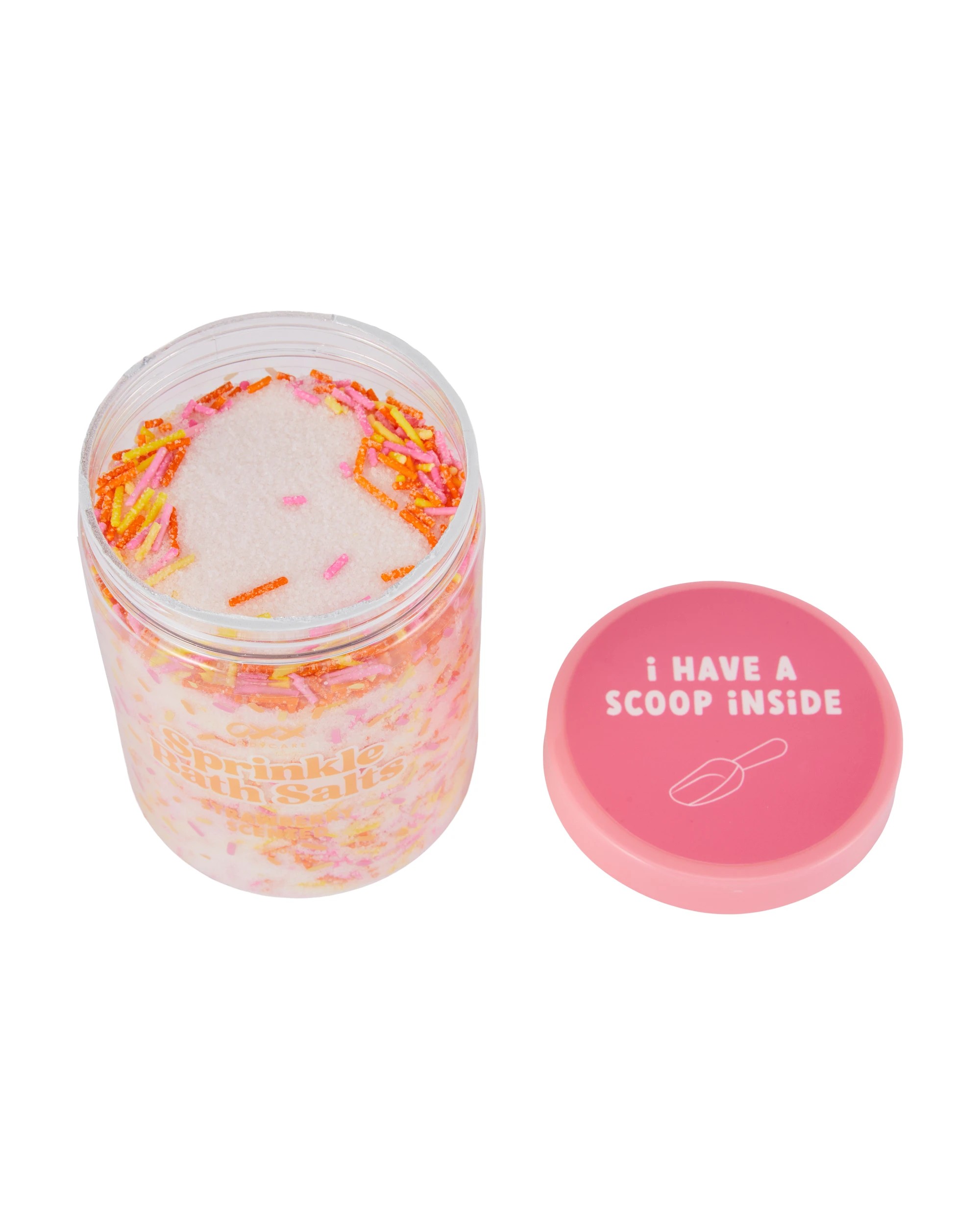 2 OXX Bodycare Sprinkle Bath Salts 650g - Strawberry Scented, 2 of 4