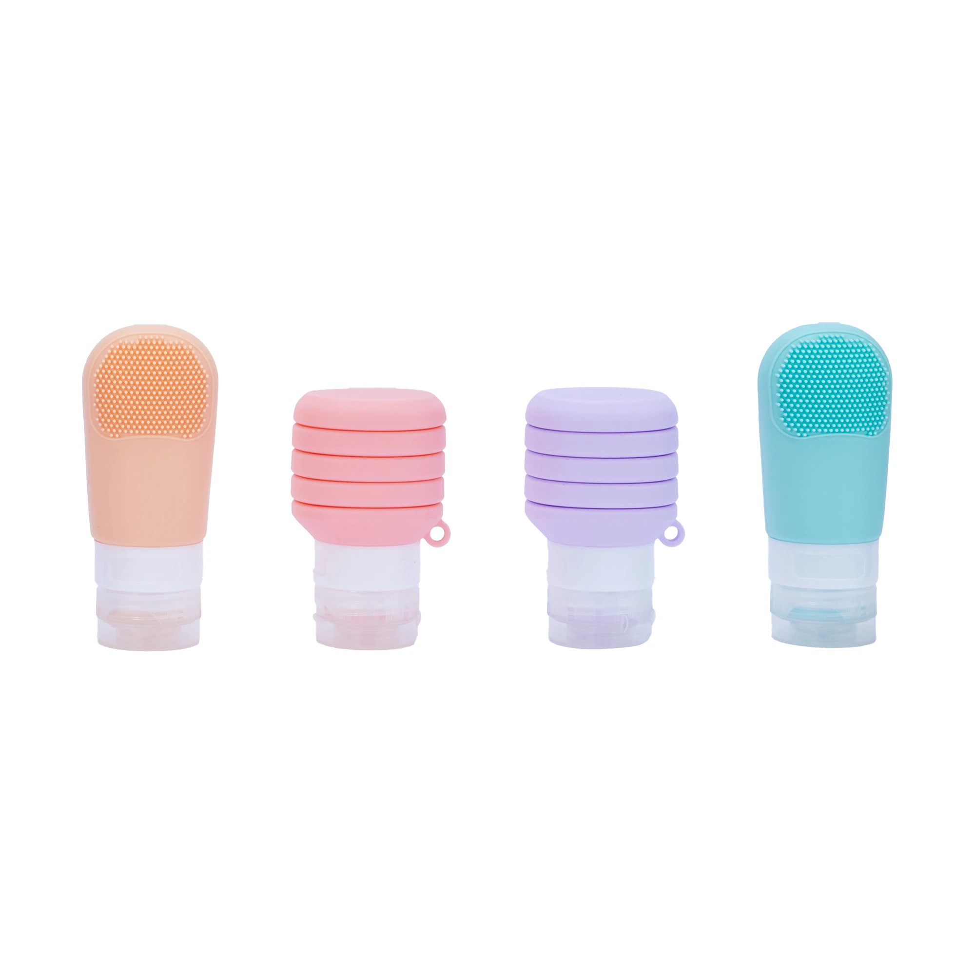 3 OXX Bodycare Travel Silicone Bottle Set, 3 of 8