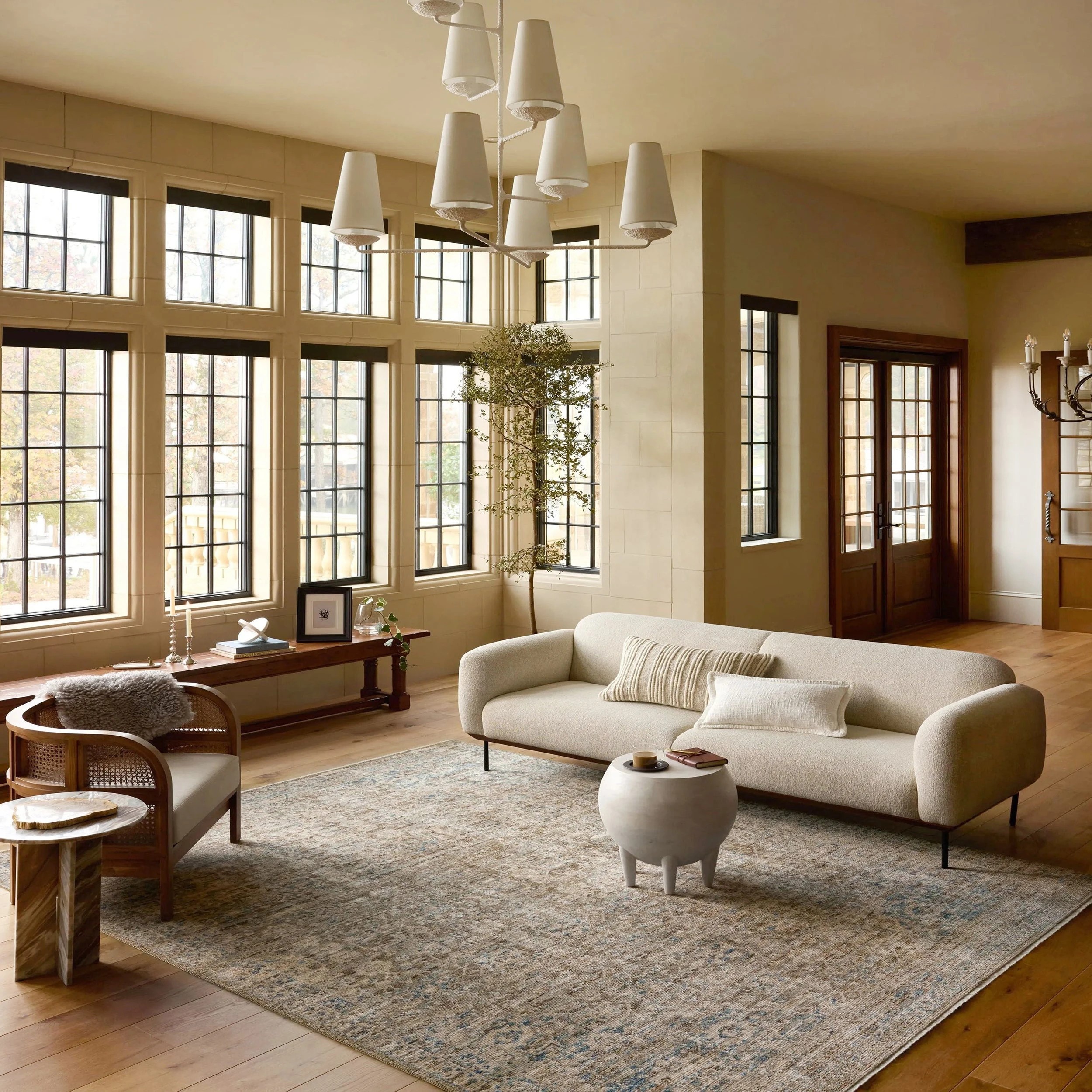 2 Common Ground Rugs Heirloom 05 180x120cm - Brown, 2 of 7