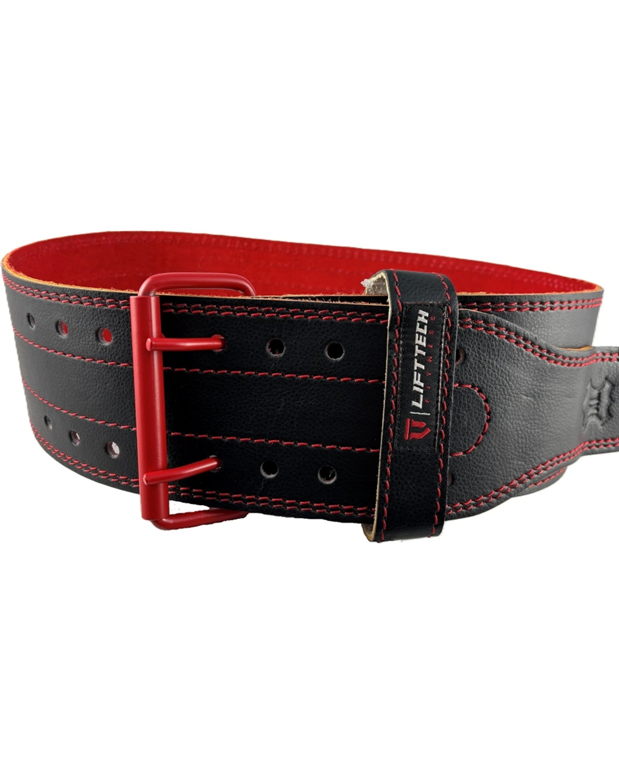 1 Lift-Tech Fitness Elite Pro Leather Heavy Weight Lifting Belt 4in Small - Black, 1 of 1
