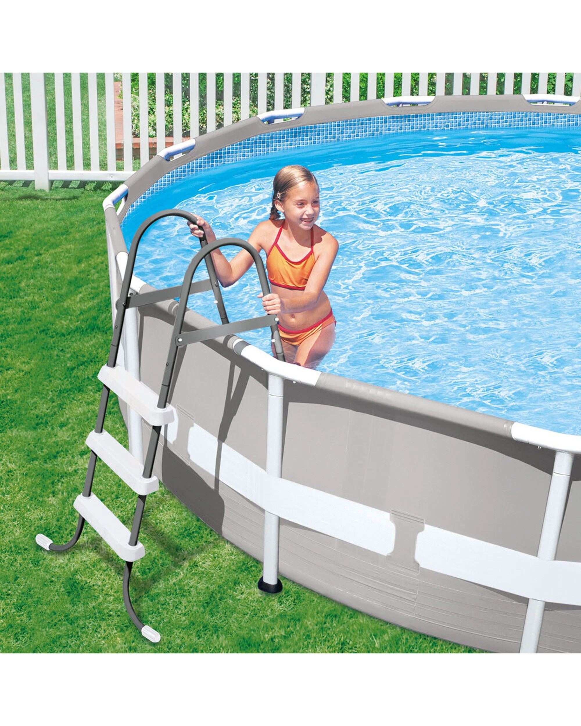 2 Intex Above Ground Pool Steel Ladder For 1.07M Pool - Multi, 2 of 3