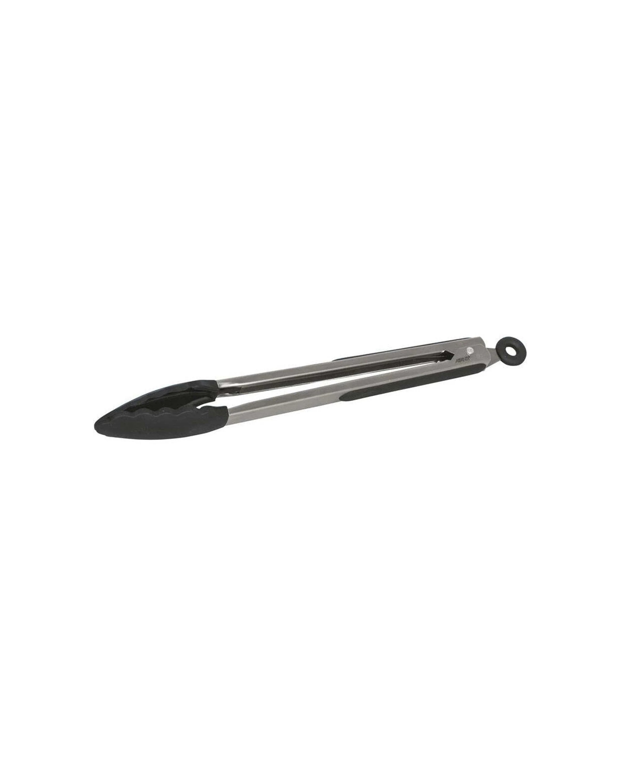 1 Avanti 30cm Stainless Steel Silicone Tongs Cooking Utensil for Kitchen Use - Black, 1 of 1