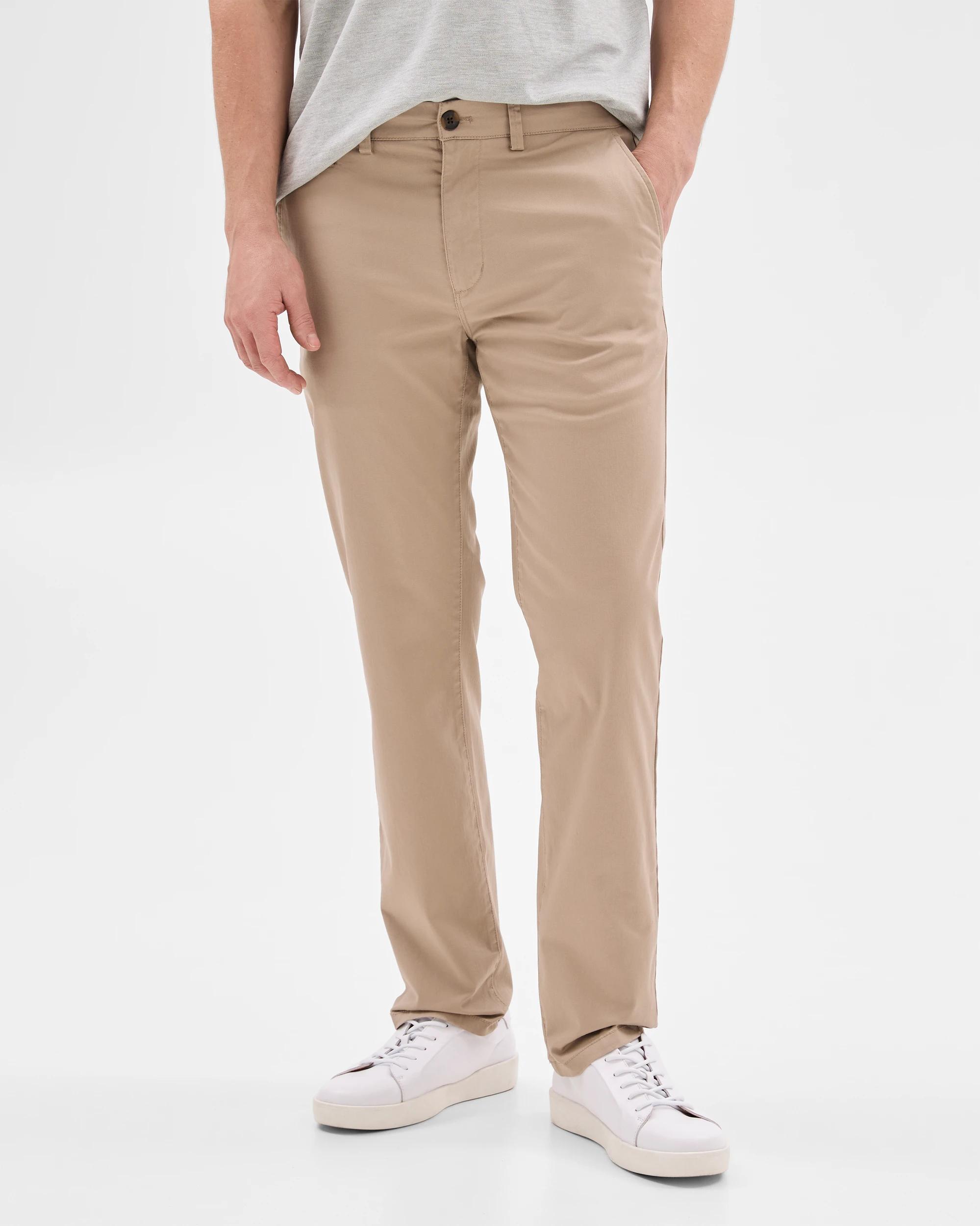 2 Target Australian Cotton Rich Straight Chino Pants SAND, 2 of 5