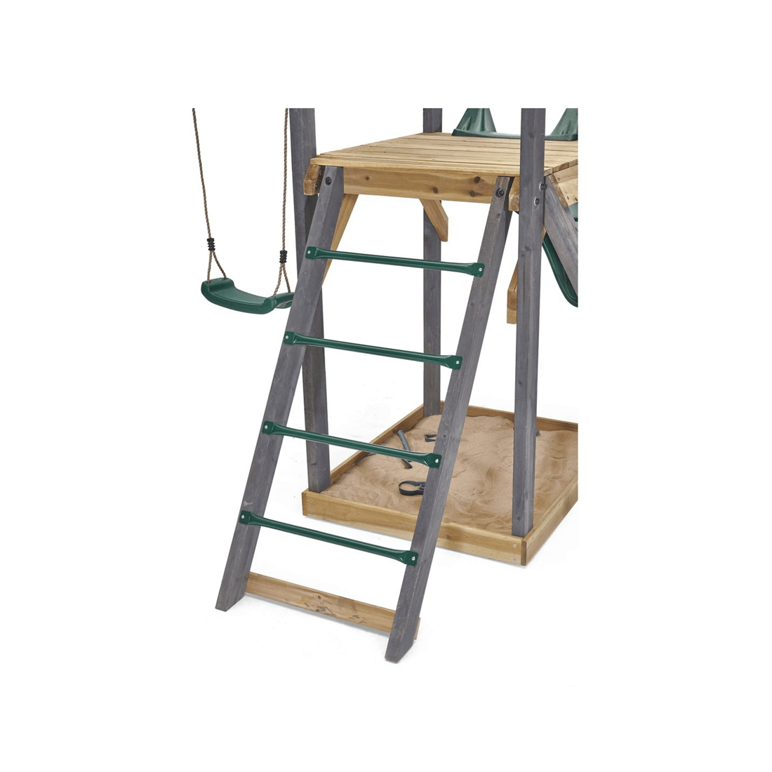 6 Plum Play Au Siamang Playcentre Wooden Outdoor Playset Slide Swings Sandpit
 - Multi, 6 of 9