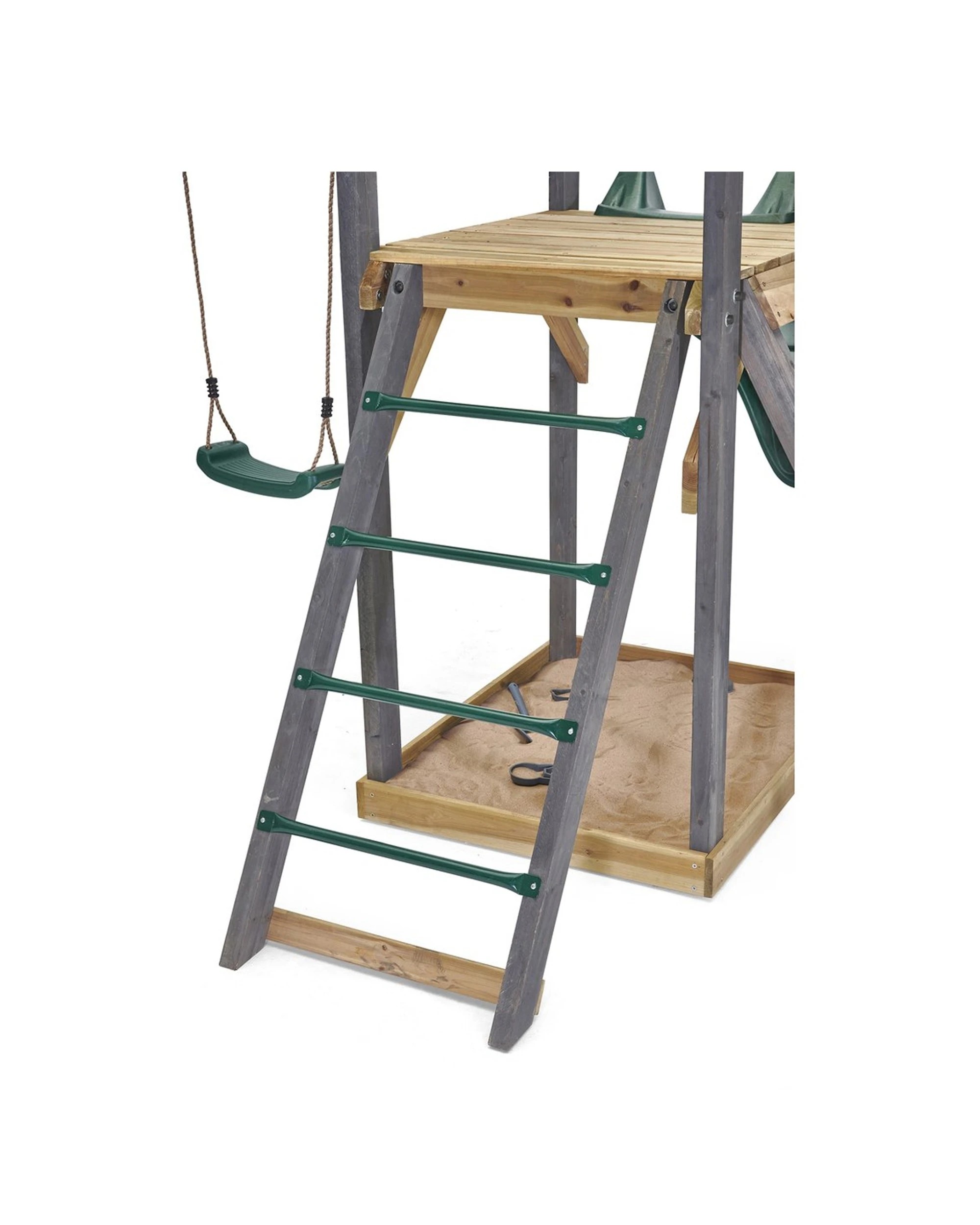 6 Plum Play Au Siamang Playcentre Wooden Outdoor Playset Slide Swings Sandpit, 6 of 9