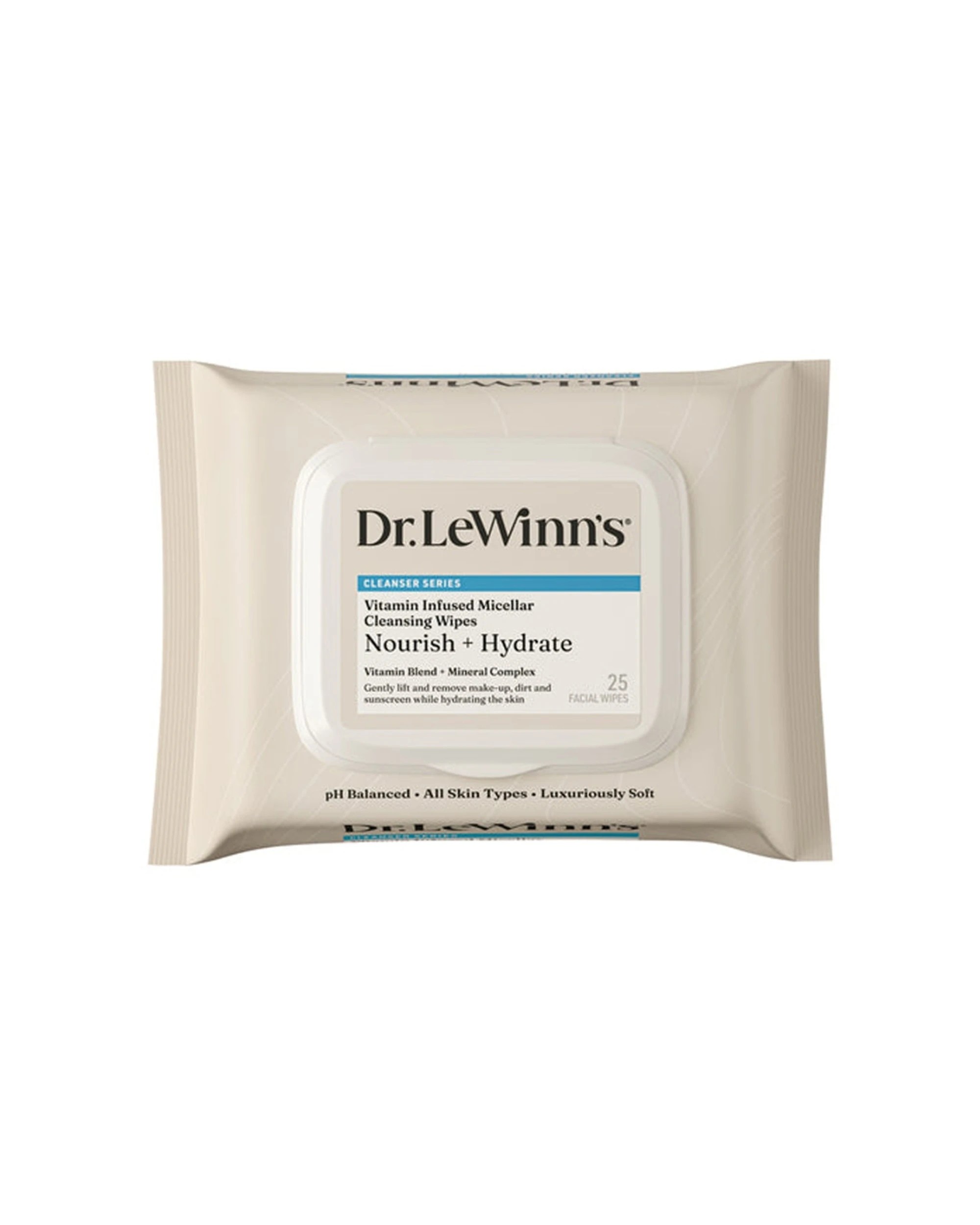 1 Dr Lewinn's Micellar Wipes 25Pk, 1 of 1