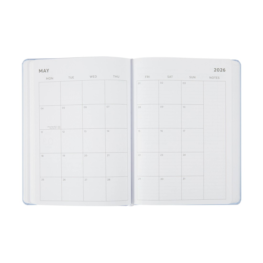 5 2026 Daily Diary - Blue, 5 of 8