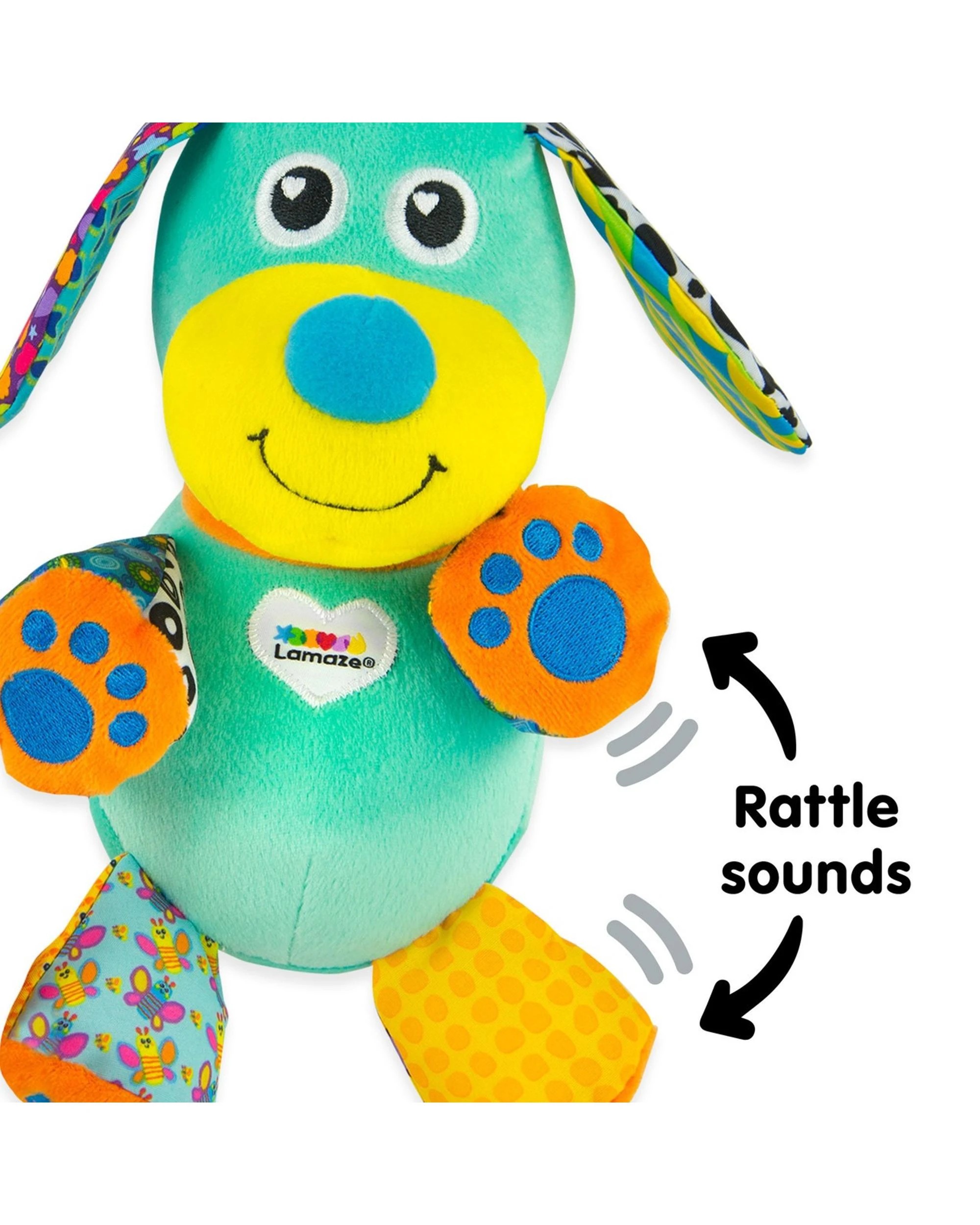 3 Lamaze Clip and Go Pupsqueak Plush, 3 of 4