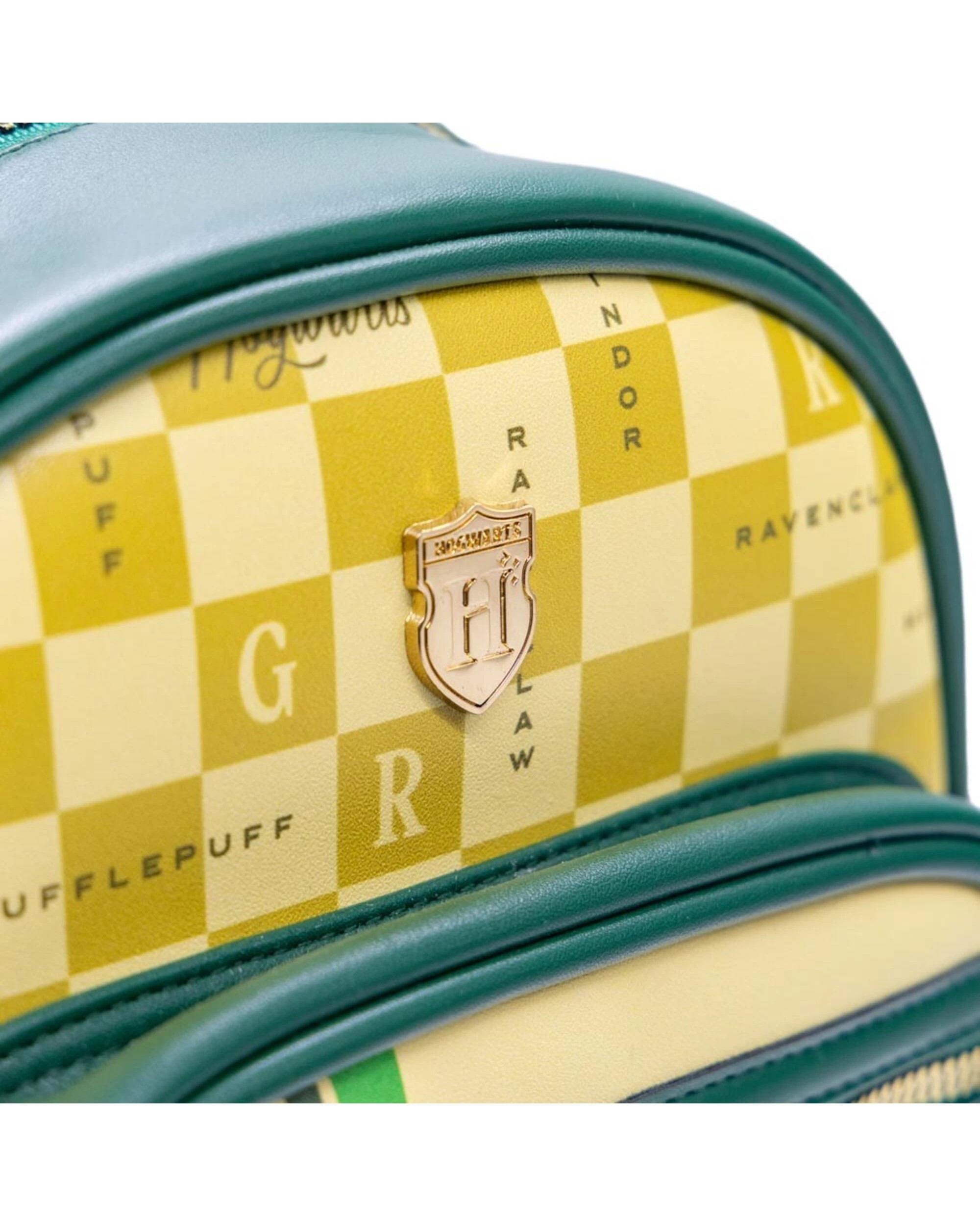 4 Harry Potter - Checkered Slytherin Mini Backpack - Green, 4 of 5