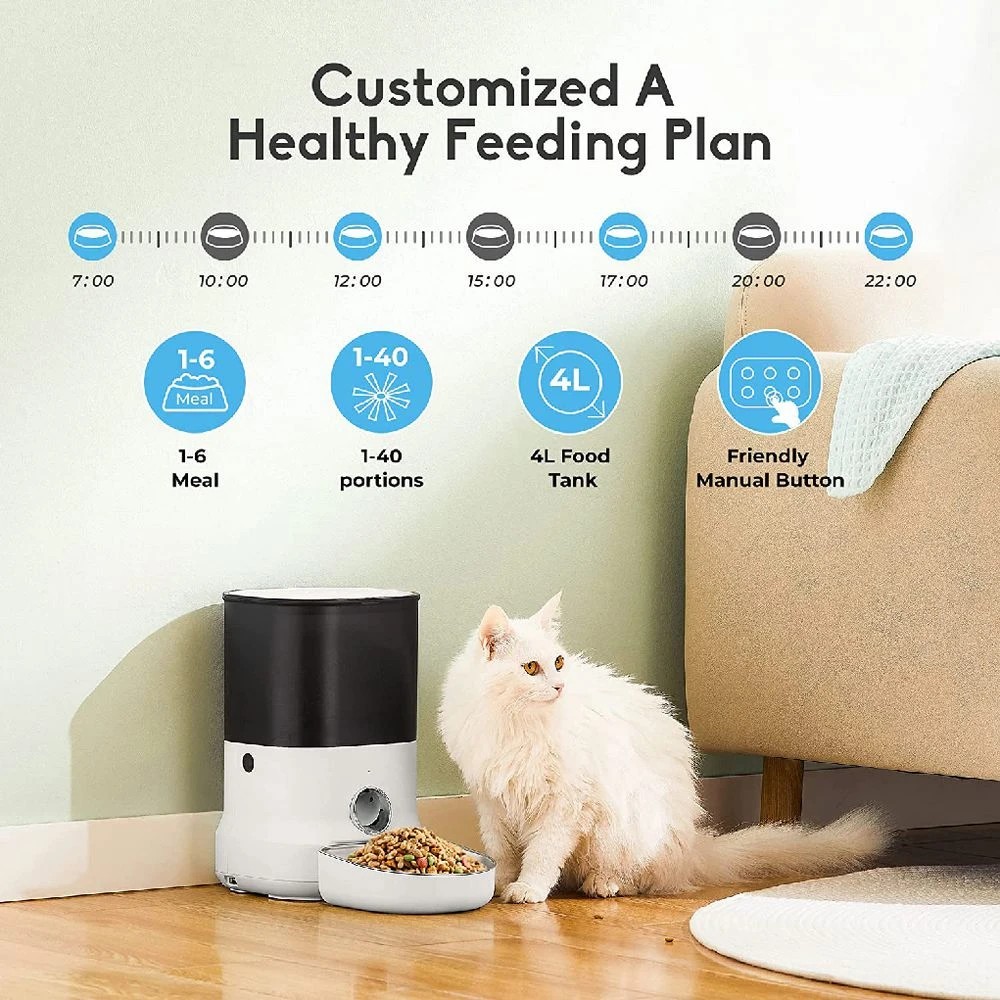 8 Dogness F12 Cube Programmable Pet Feeder 4L, 8 of 10