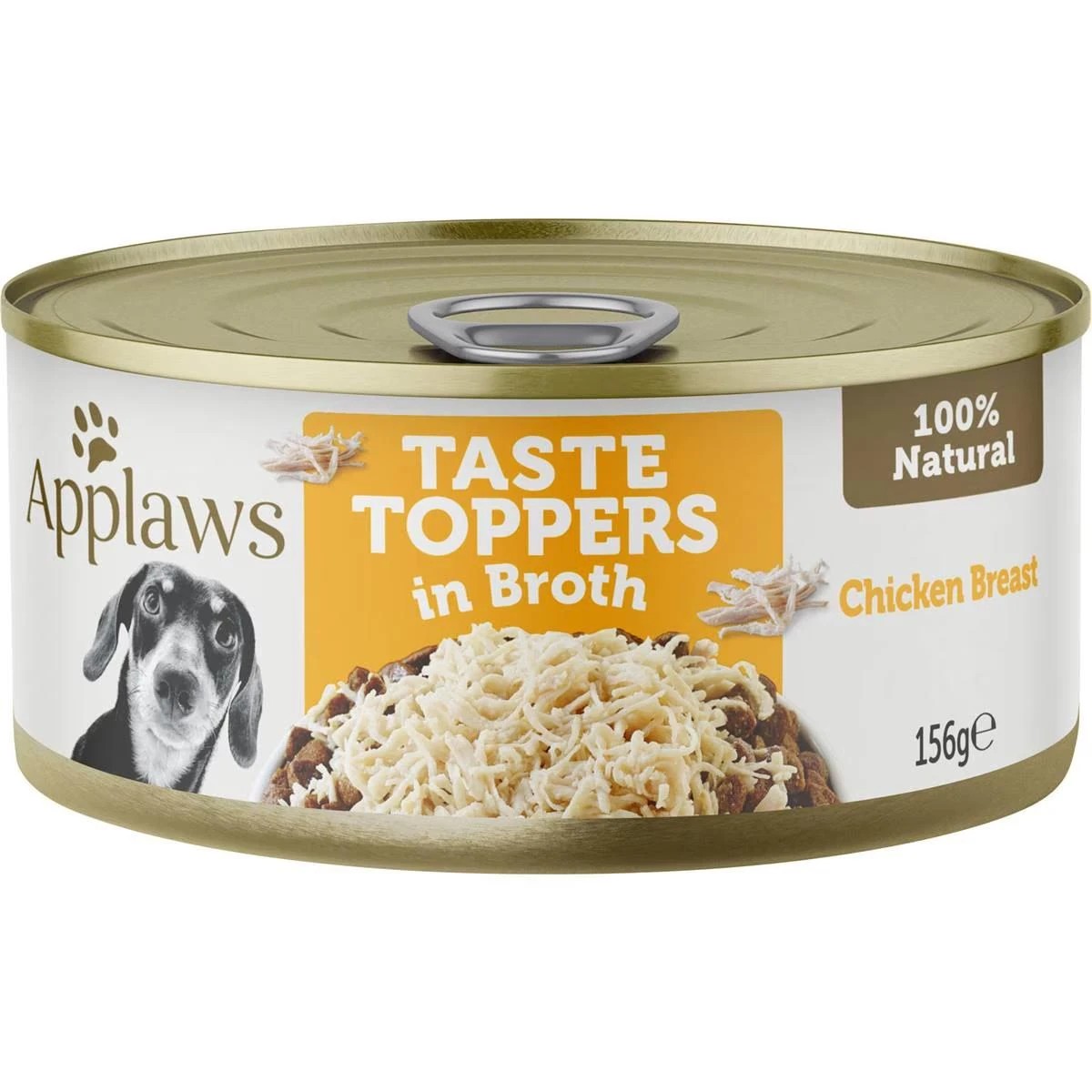 1 Applaws Dog Taste Toppers Chicken Vegetable In Broth 156g 16pk, 1 of 1