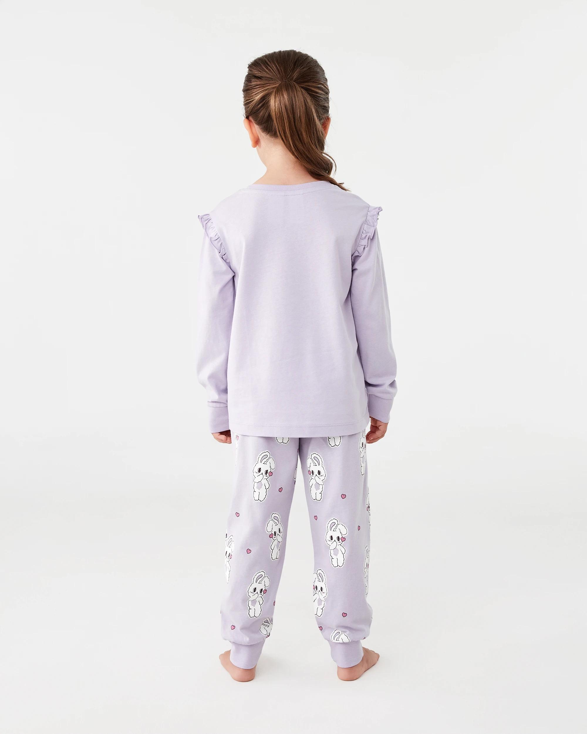 2 Jersey Pyjama Set Prp Buny, 2 of 9