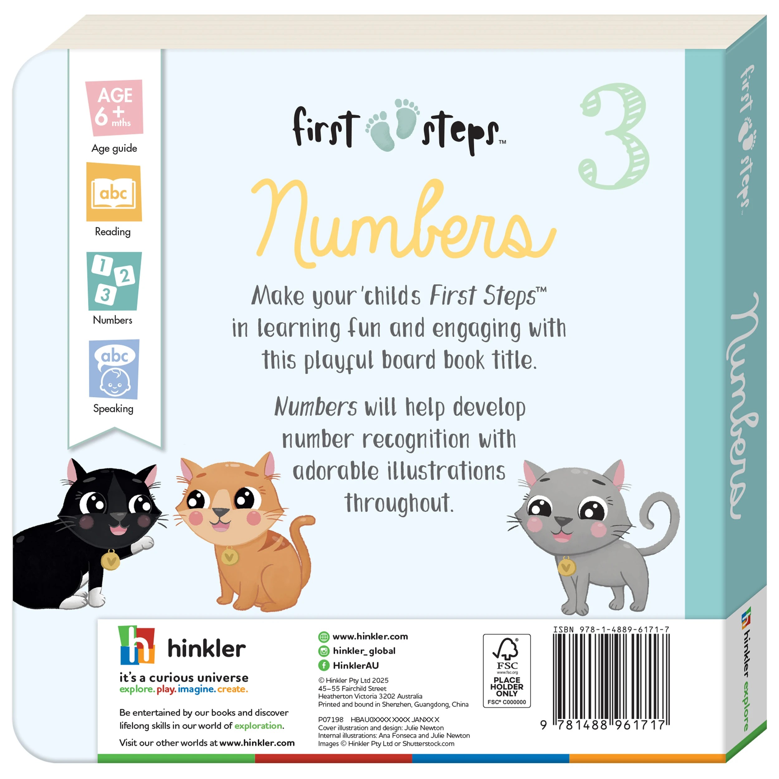2 First Steps Numbers - Board Book, 2 of 5