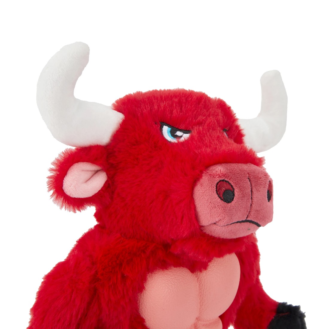 5 Pet Toy Super Tough Plush - Bull, 5 of 7