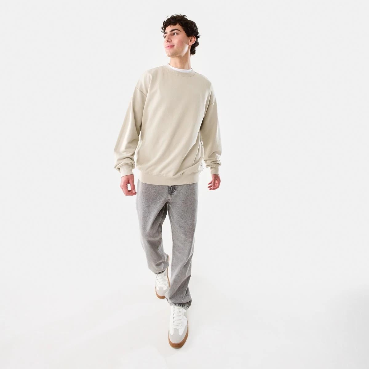 2 Oversized Crew Neck Sweatshirt Bge String, 2 of 9