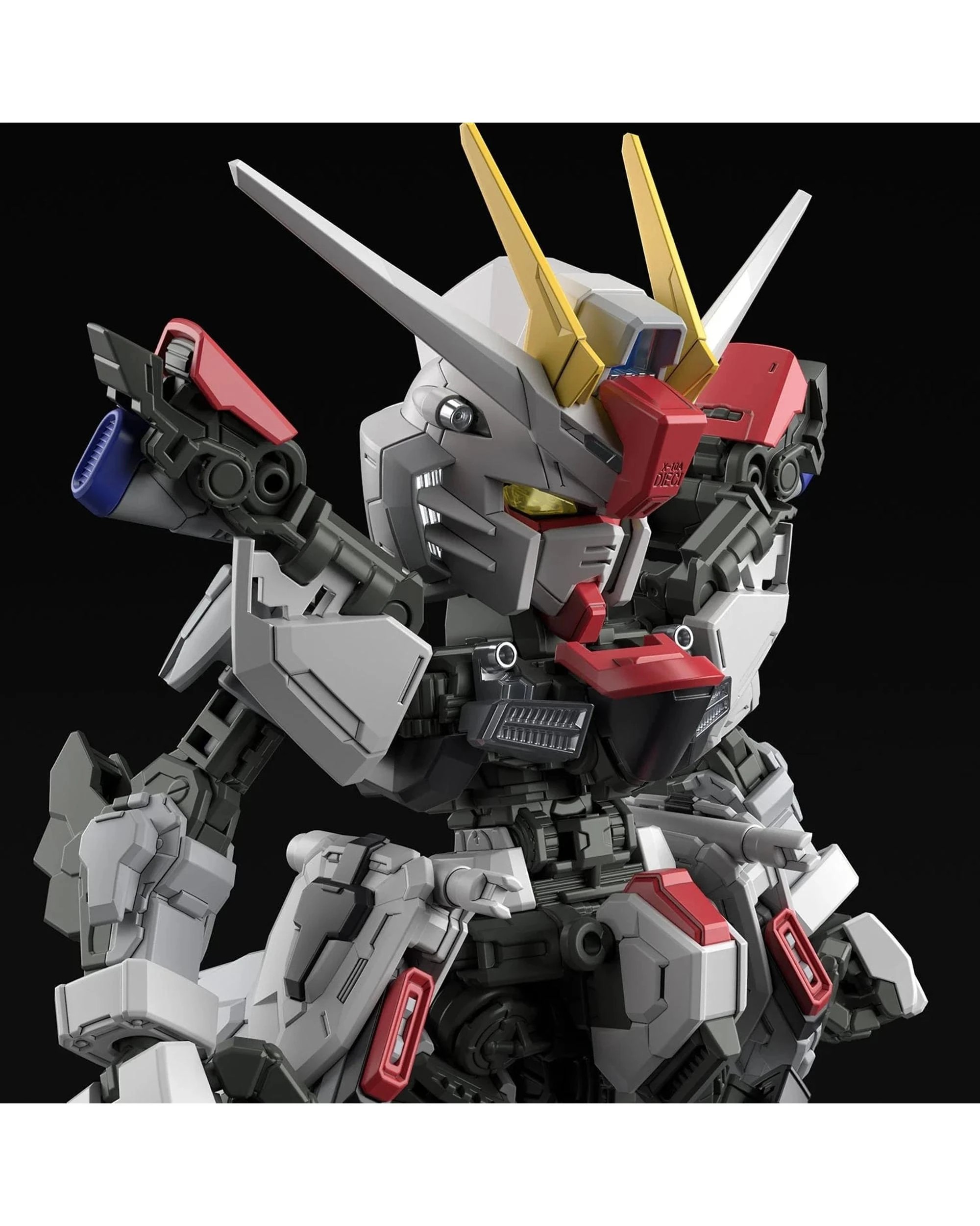 6 Bandai Gundam MGSD ZGMF-X10A Freedom Gundam Model Kit, 6 of 10