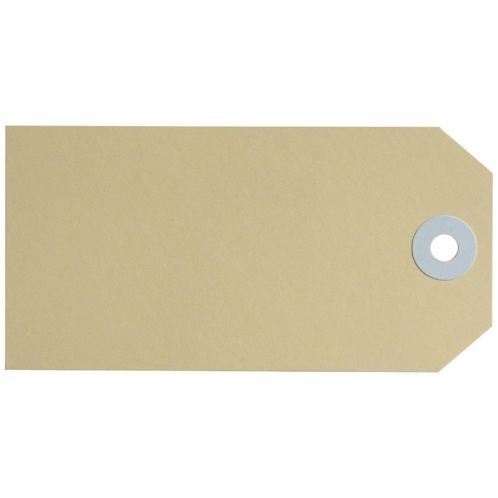 1 Avery Heavy Duty Buff Shipping Tags Size 4 100 Pack, 1 of 3