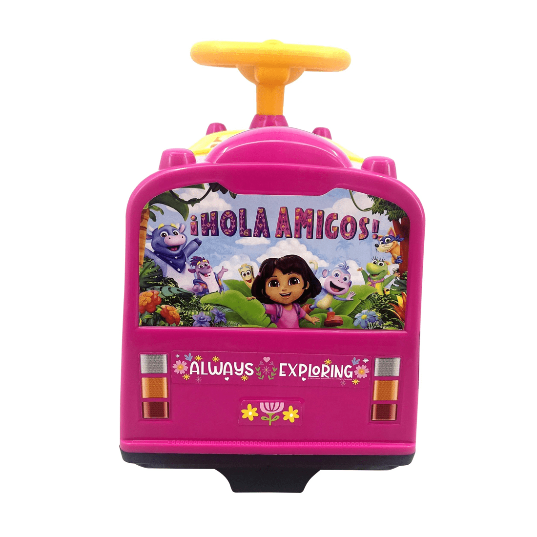 4 Dora The Explorer Exploring Van Foot To Floor Ride-on - Pink, 4 of 5